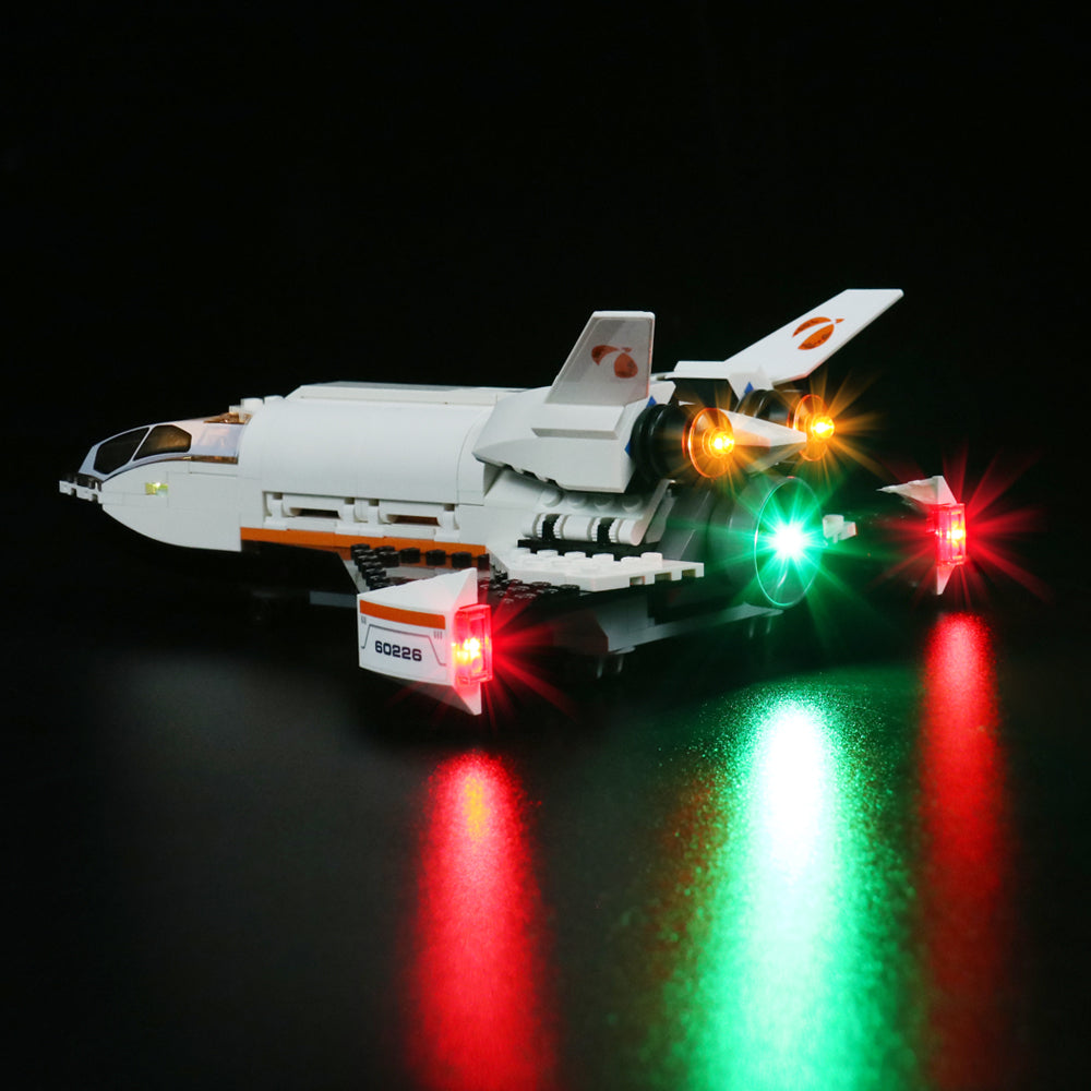 Kit d'éclairage BrickBling pour la navette de recherche LEGO Mars 60226