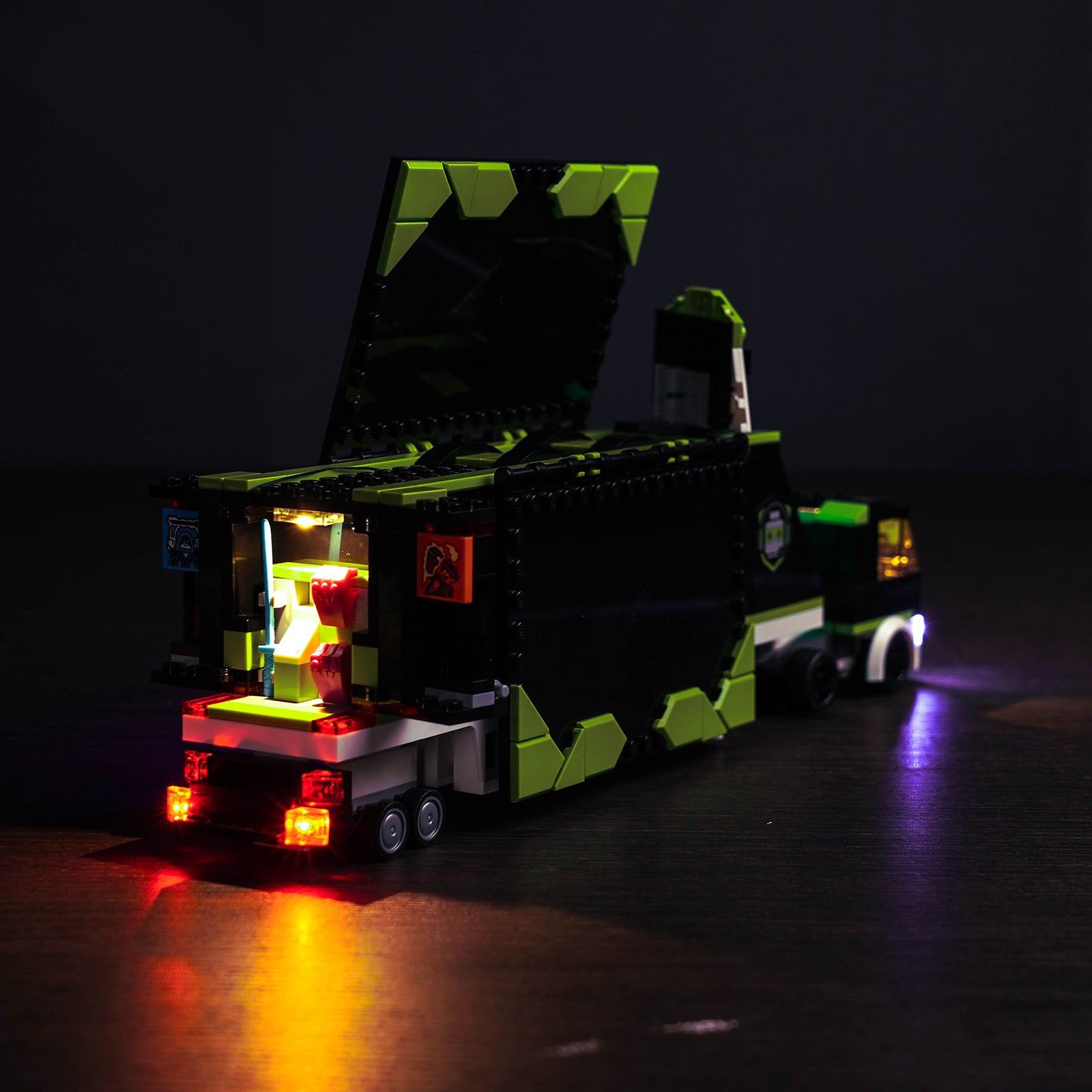 BrickBling Lichtset für LEGO Gaming Tournament Truck 60388 