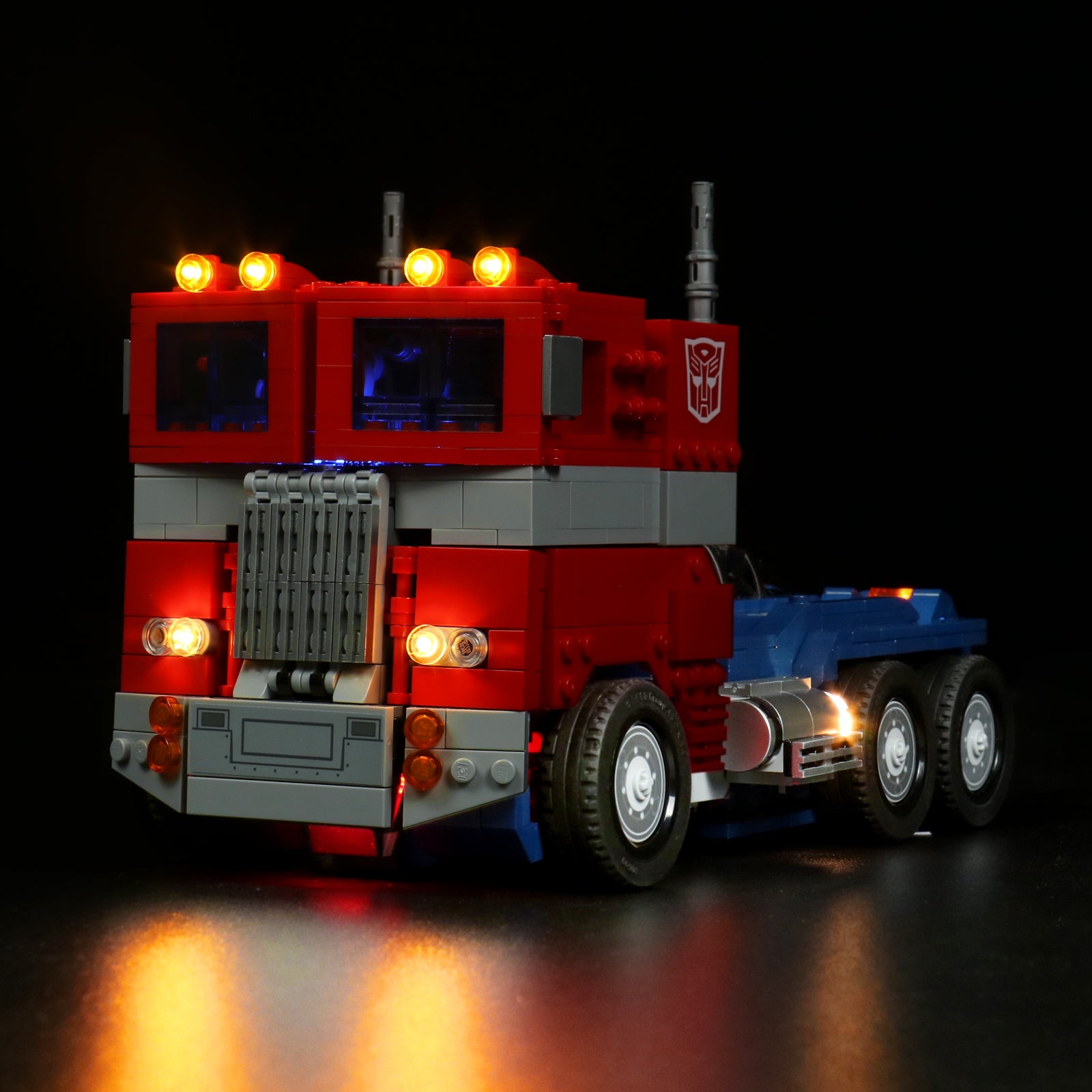 BrickBling Light Kit for LEGO Icons Optimus Prime 10302