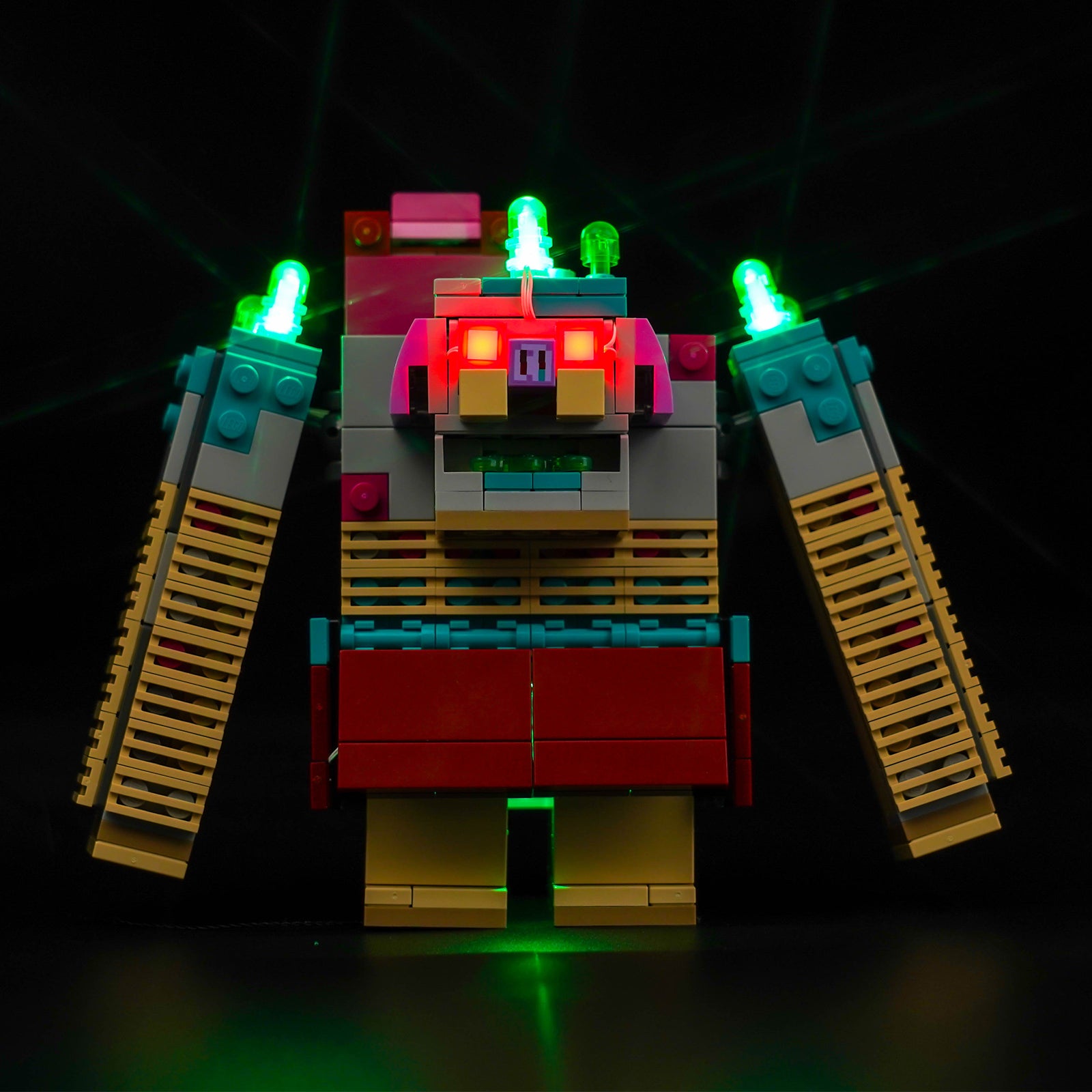 BrickBling Lichtset für LEGO Minecraft Legends The Devourer Showdown 21257