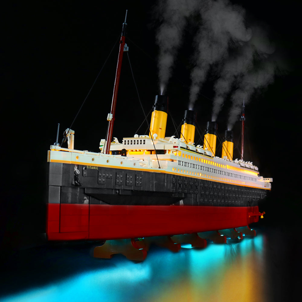 BrickBling Lichtset für LEGO Titanic 10294 Ferngesteuerte Version
