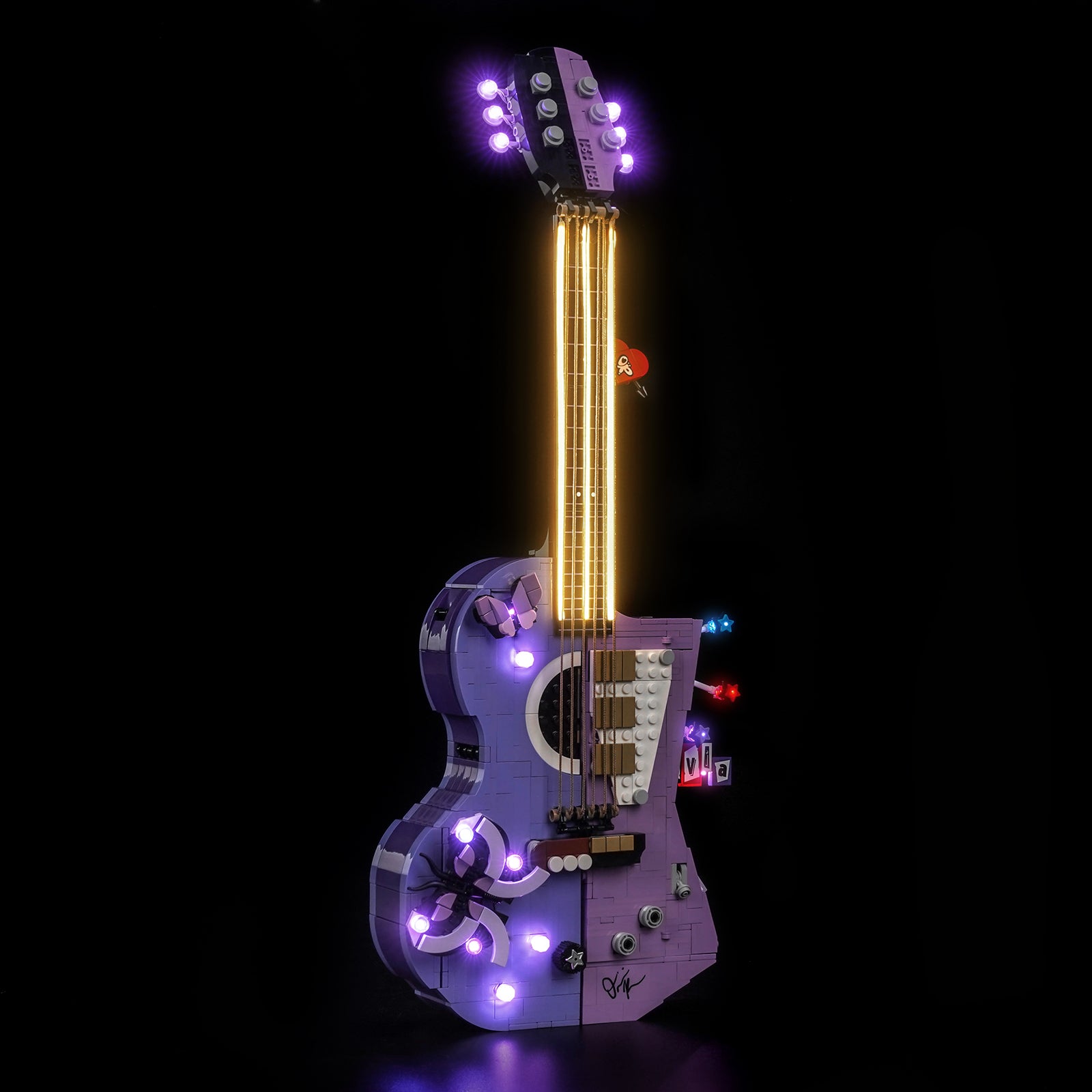 BrickBling Light Kit for LEGO Editions Olivia Rodrigo's Dual Guitar 43031