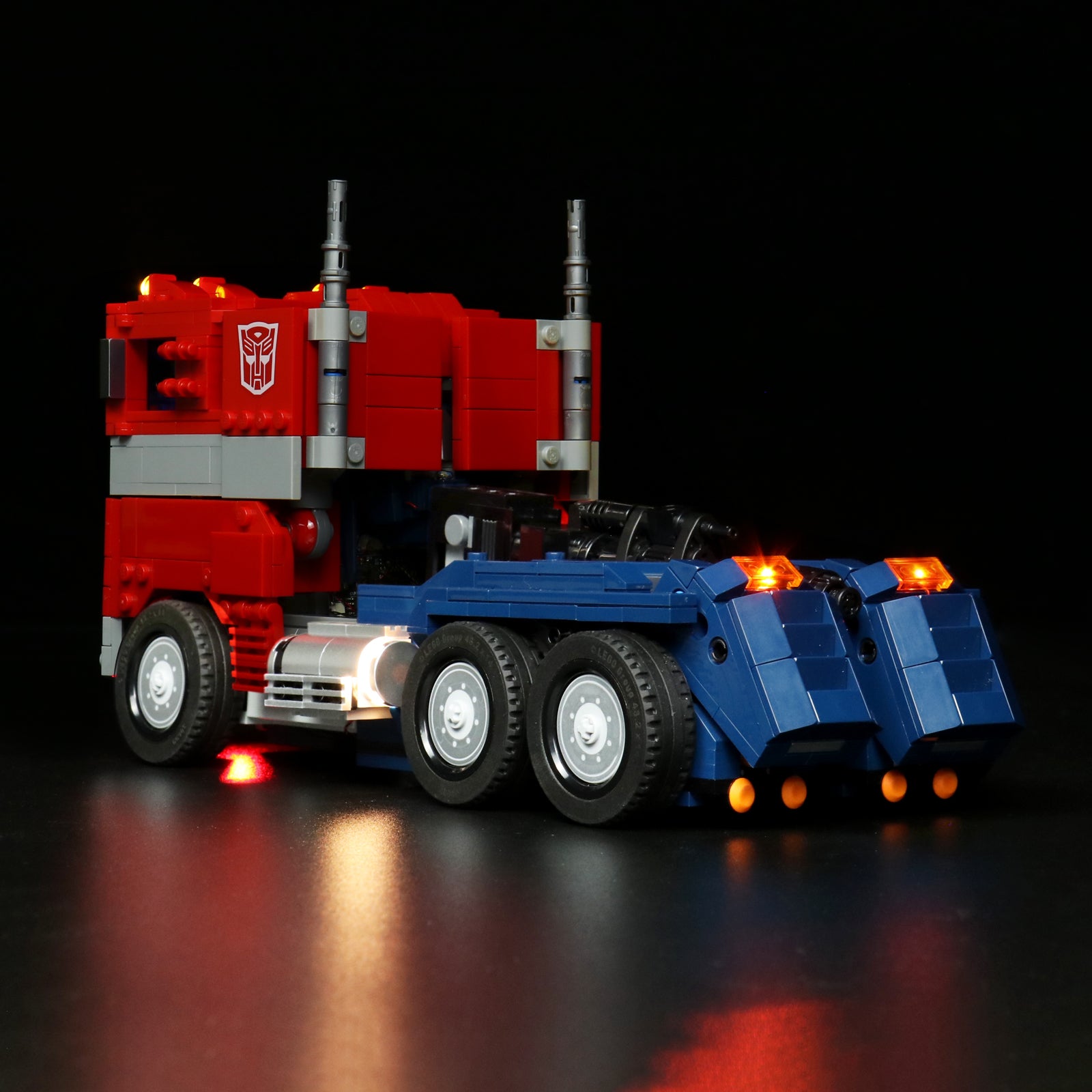 BrickBling Light Kit for LEGO Icons Optimus Prime 10302
