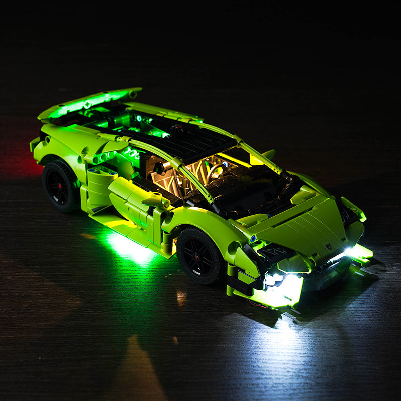 BrickBling Lichtset für LEGO Lamborghini Huracán Tecnica 42161