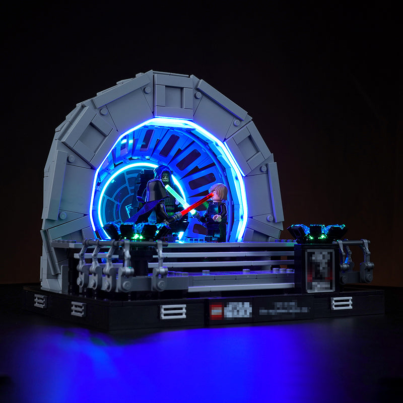 Kit d'éclairage BrickBling pour le diorama de la salle du trône de l'empereur LEGO 75352