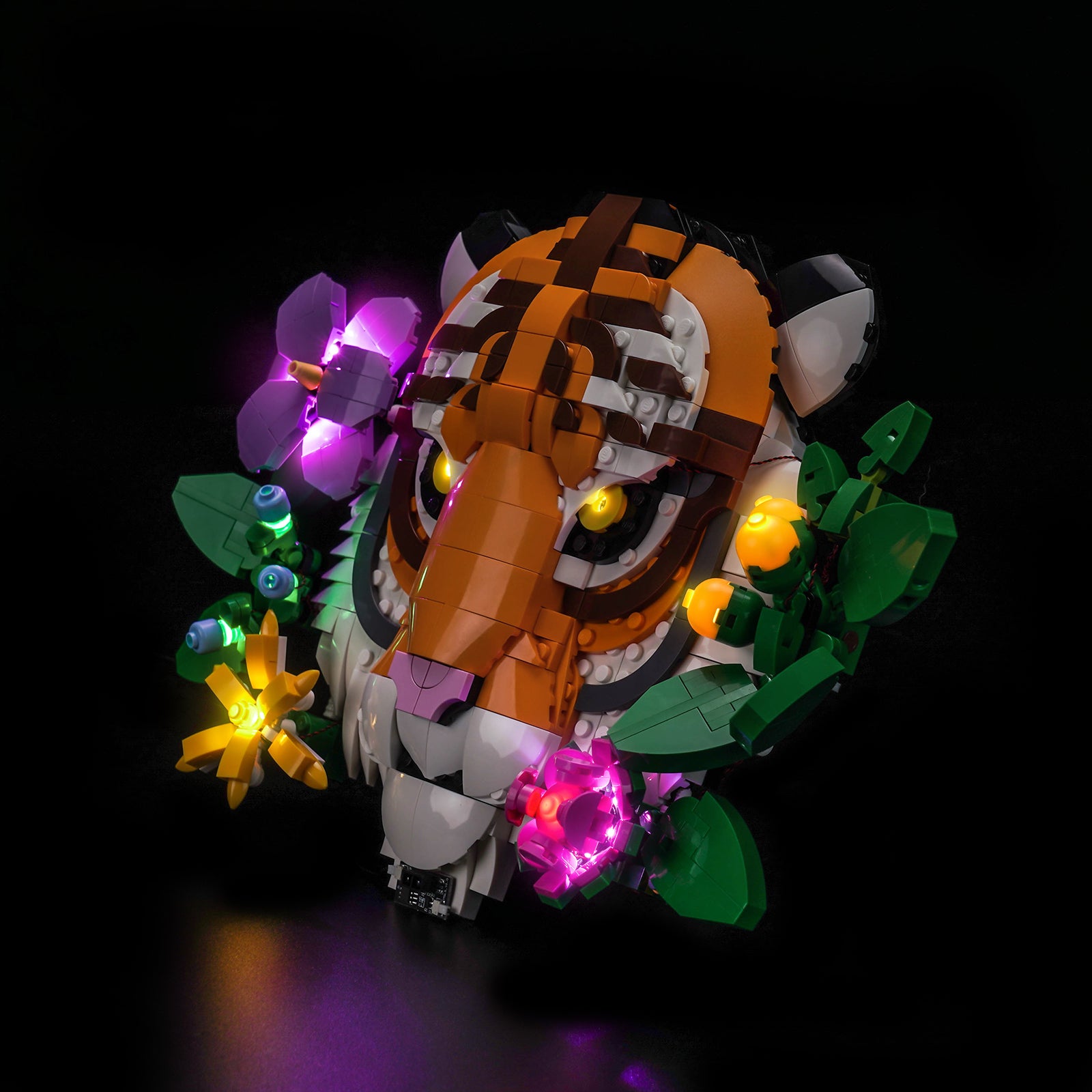 BrickBling Lichtset für LEGO Art The Fauna Collection – Tiger 31217