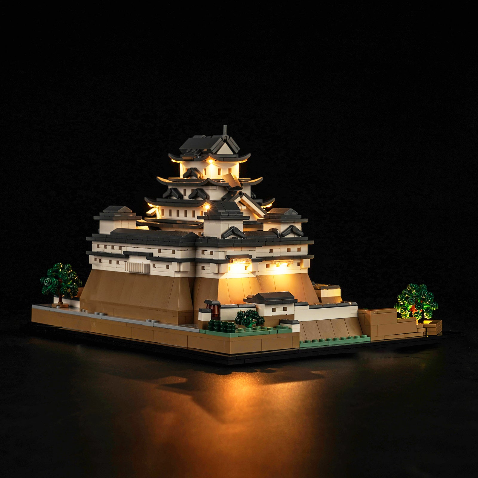 BrickBling Lichtset für LEGO Himeji Castle 21060