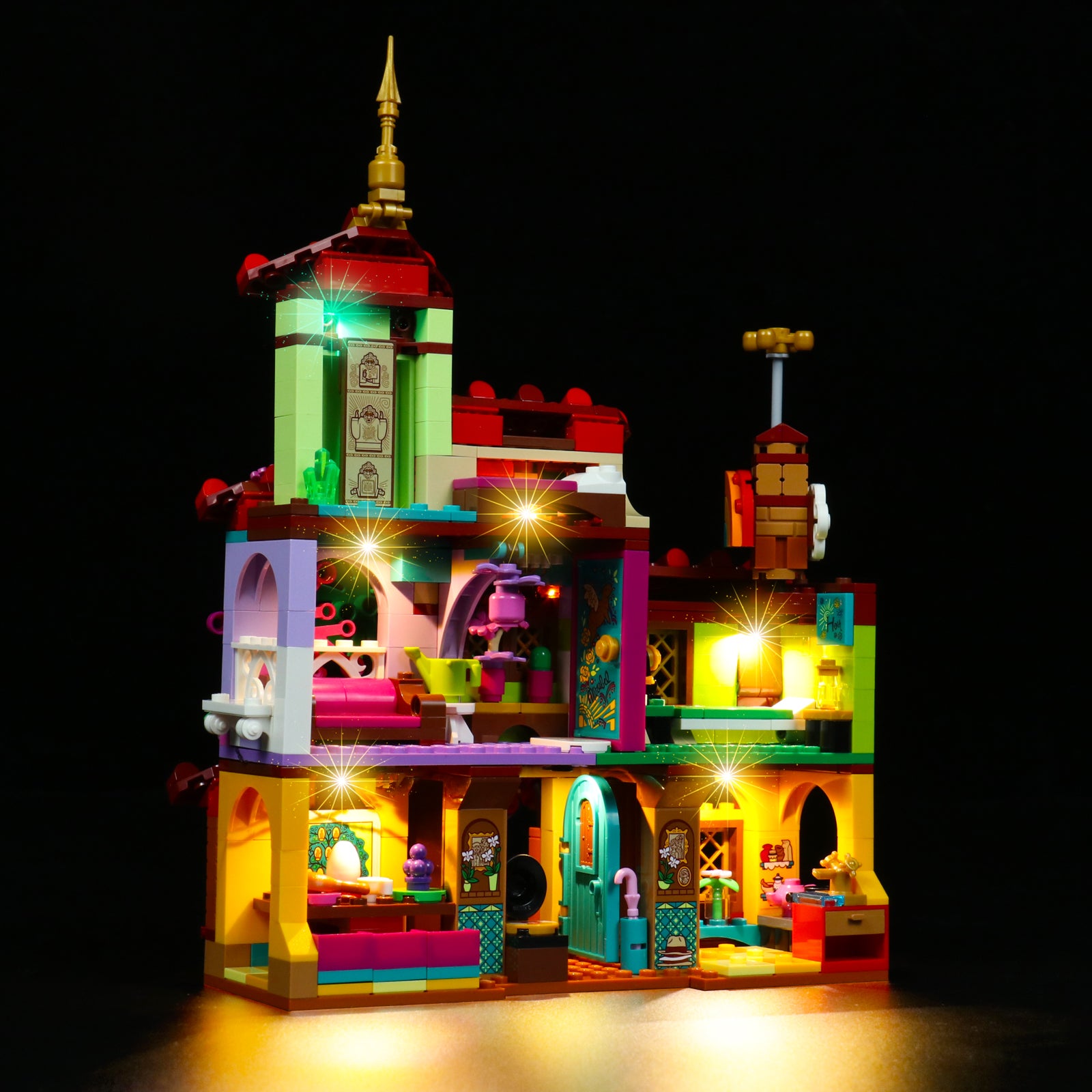 BrickBling Light Kit for LEGO Disney The Madrigal House 43202 Classic Version