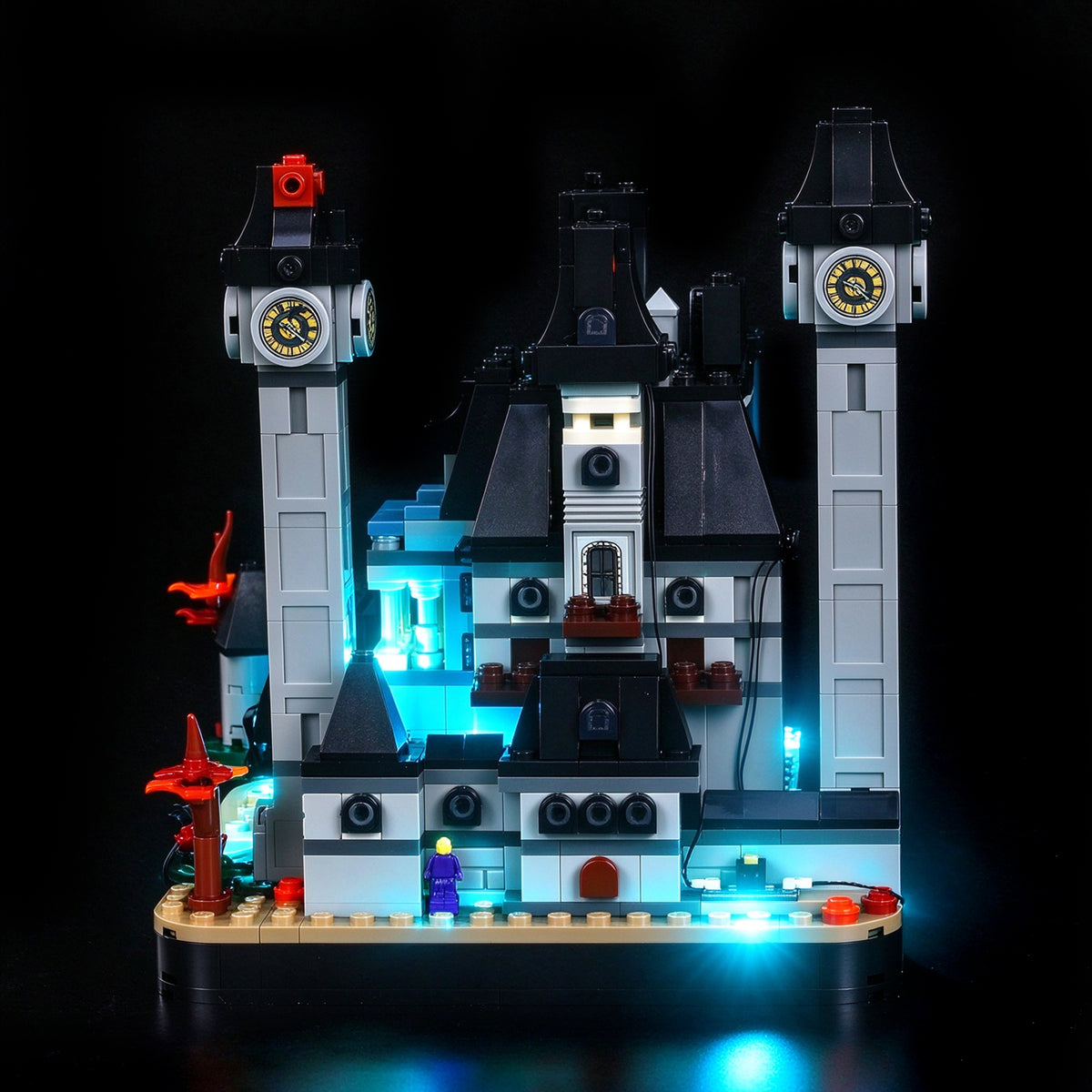 Kit d’éclairage BrickBling pour LEGO Wednesday Nevermore Academy 76788