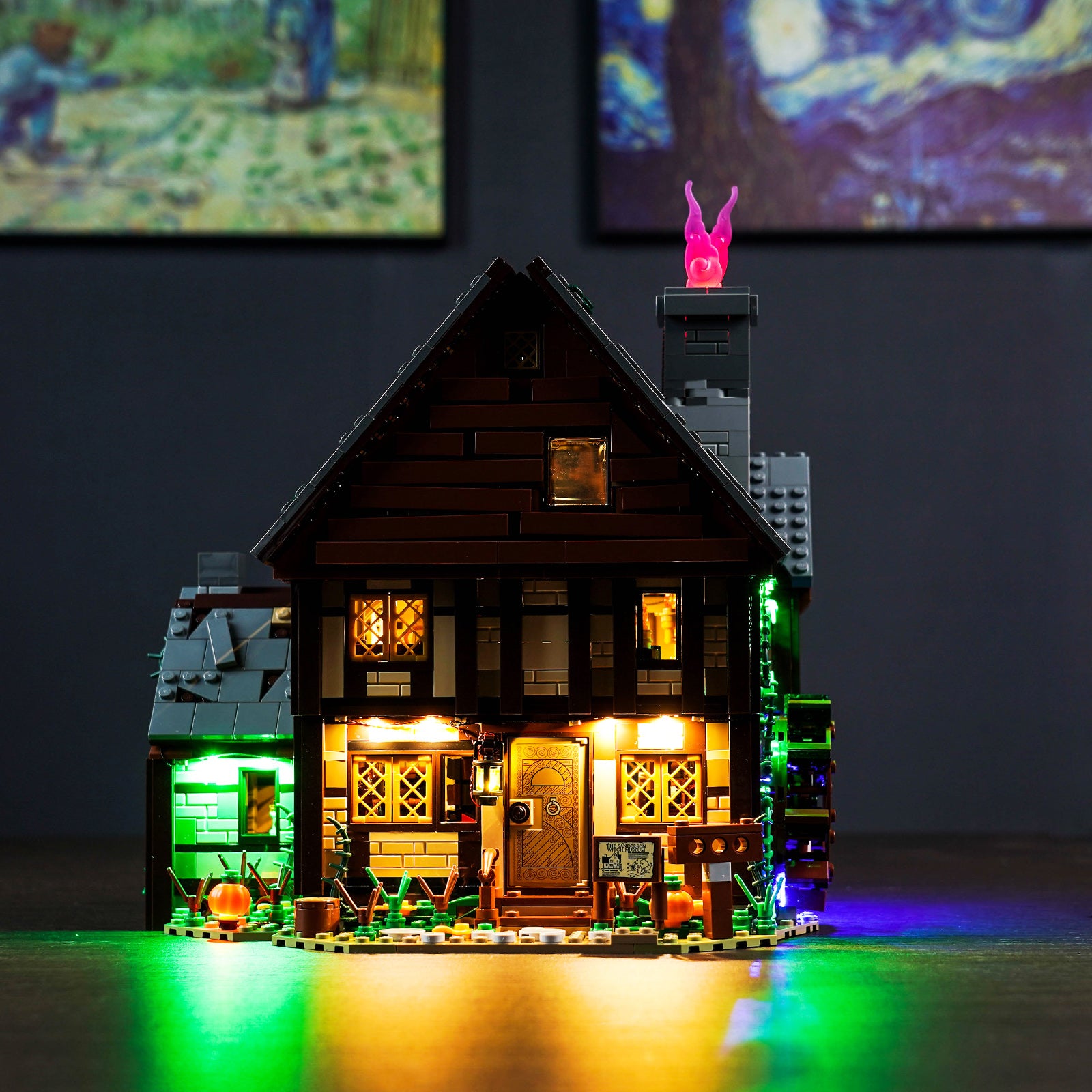 Lego haunted discount house lighting kit