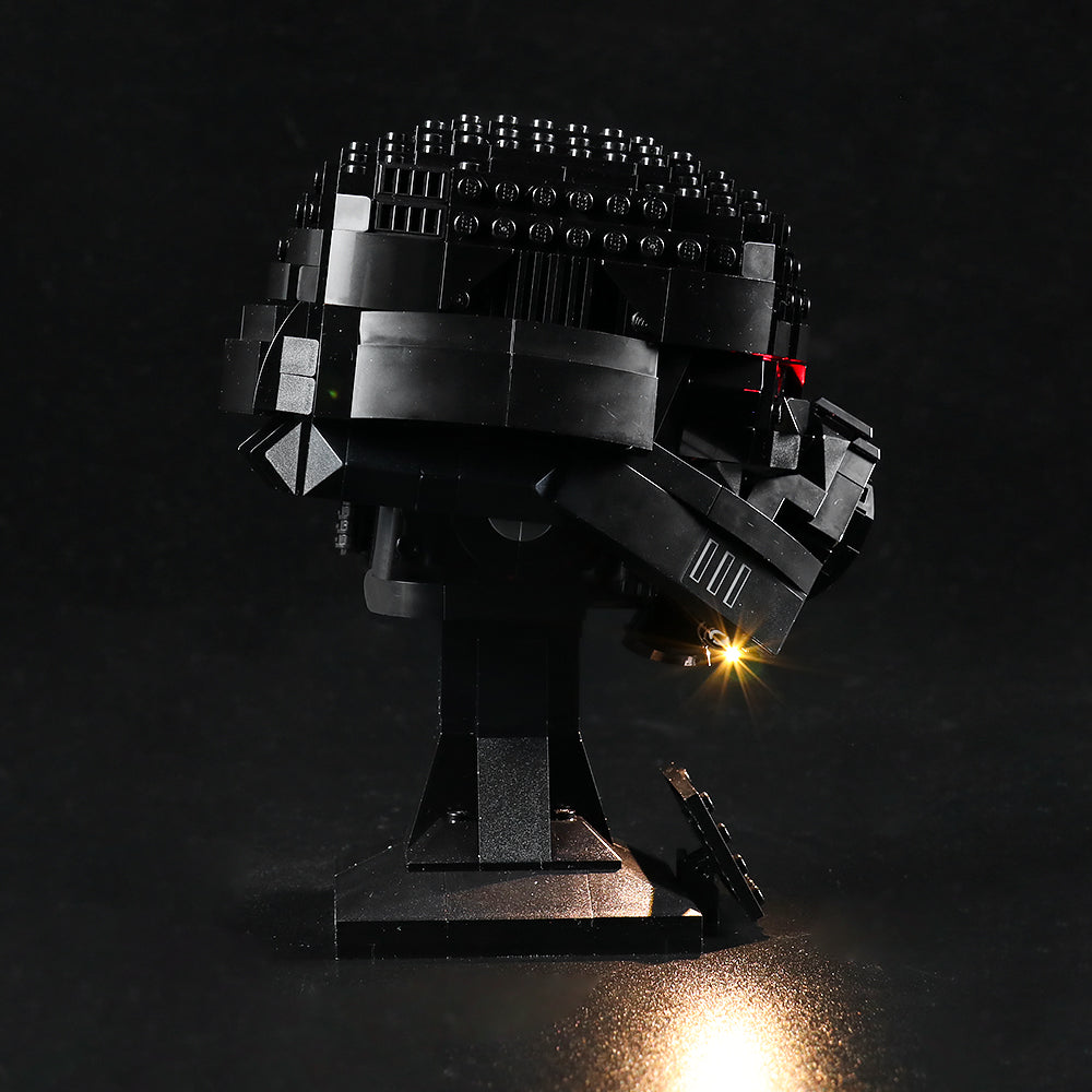 BrickBling Lichtset für LEGO Dark Trooper Helm 75343