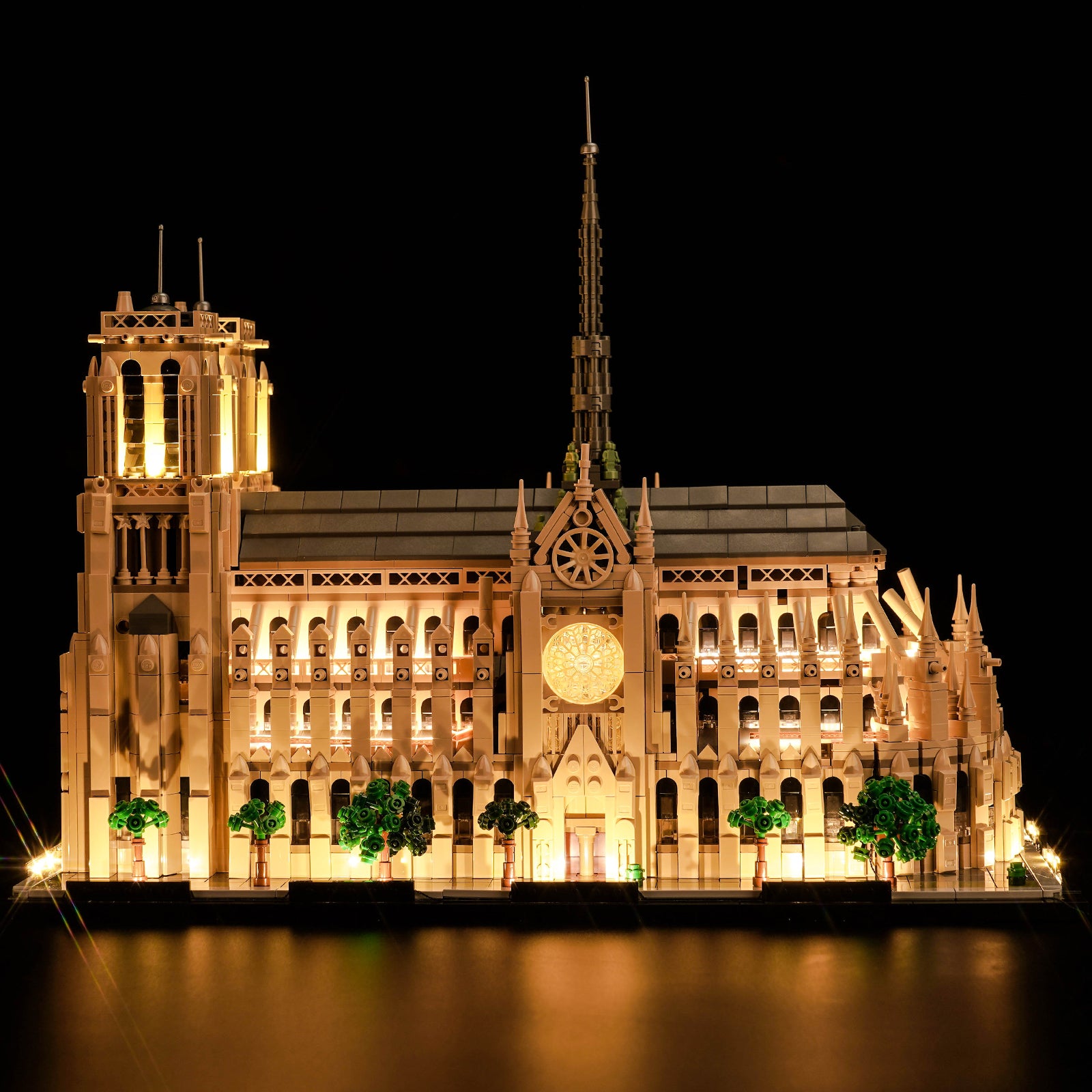 BrickBling Light Kit for LEGO Architecture Notre-Dame de Paris 21061