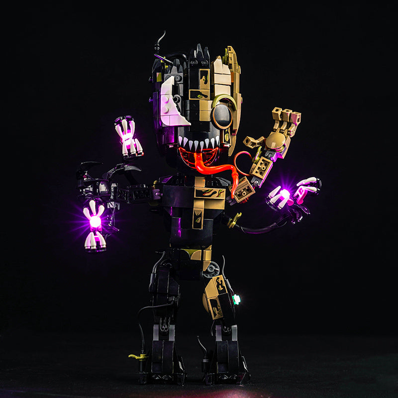 BrickBling Light Kit for LEGO Venomized Groot 76249