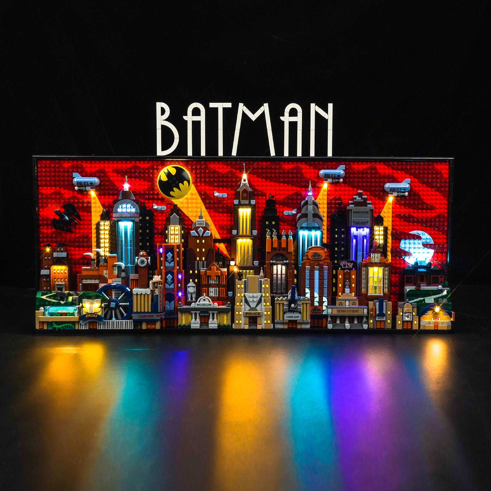 BrickBling Light Kit for LEGO Batman: The Animated Series Gotham City™ 76271 Classic Version