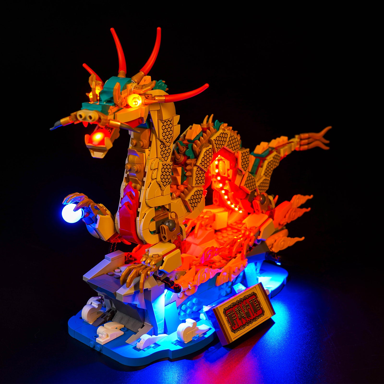 BrickBling Light Kit for LEGO Auspicious Dragon 80112