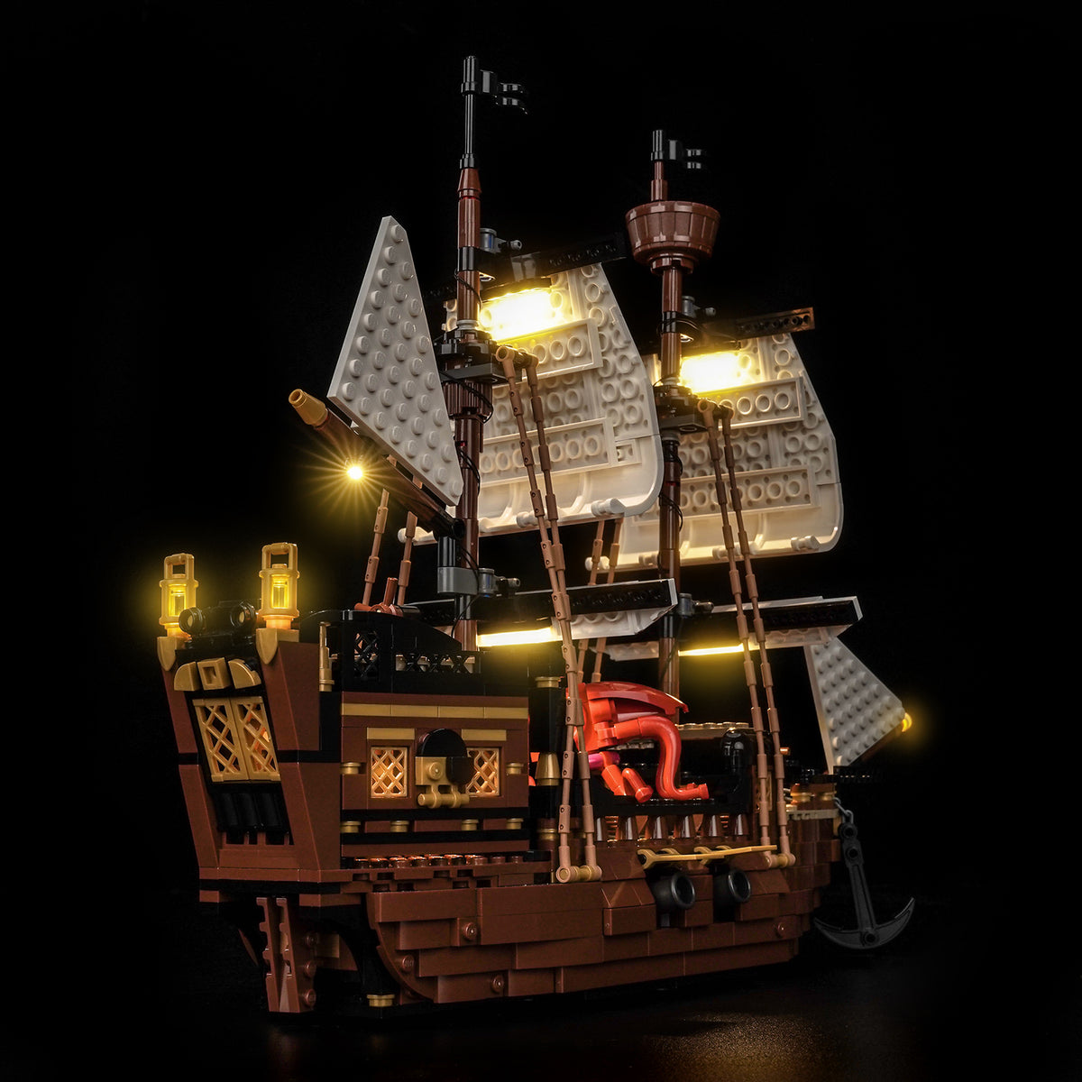 BrickBling Light Kit for LEGO Creator 3-in-1 Iconic Pirate Ship 31387