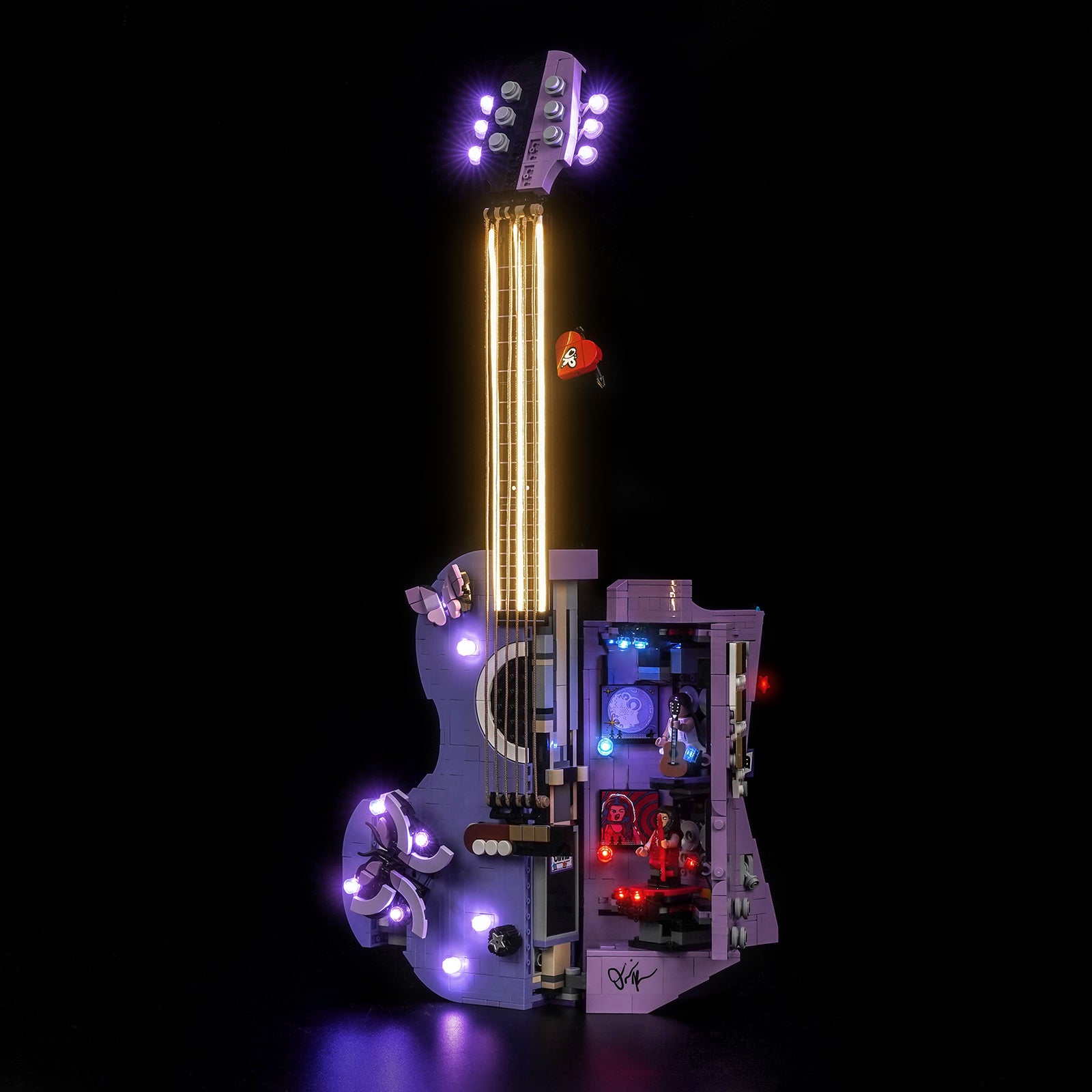BrickBling Light Kit for LEGO Editions Olivia Rodrigo's Dual Guitar 43031