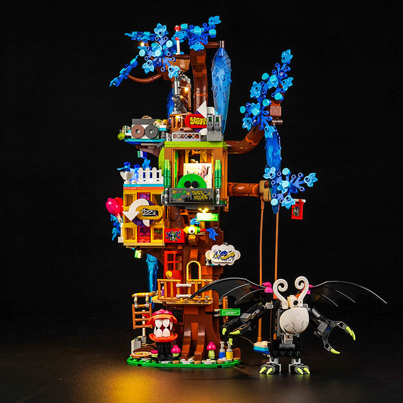 BrickBling Lichtset für LEGO DREAMZzz Fantastisches Baumhaus 71461