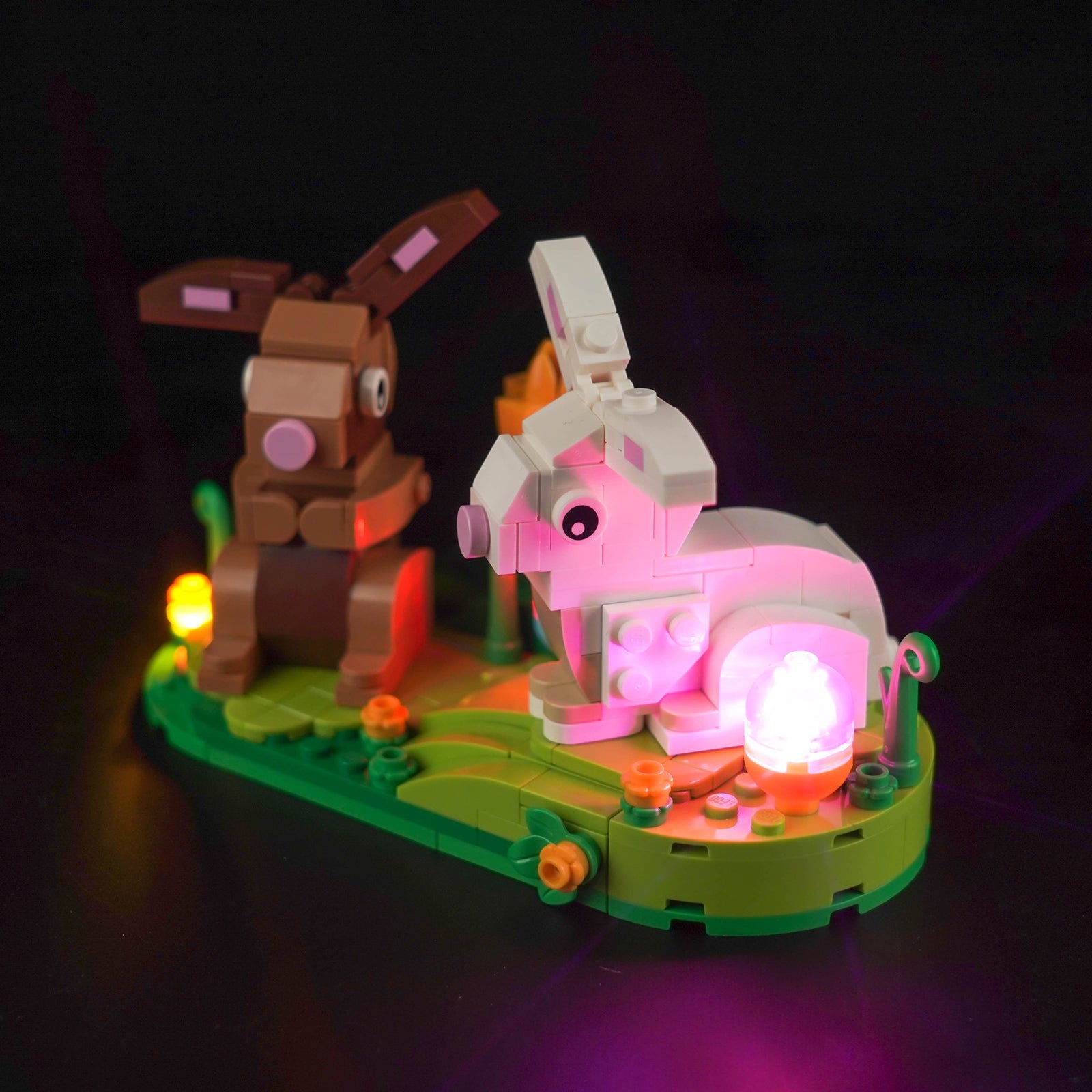 BrickBling Light Kit for LEGO Easter Rabbits Display 40523