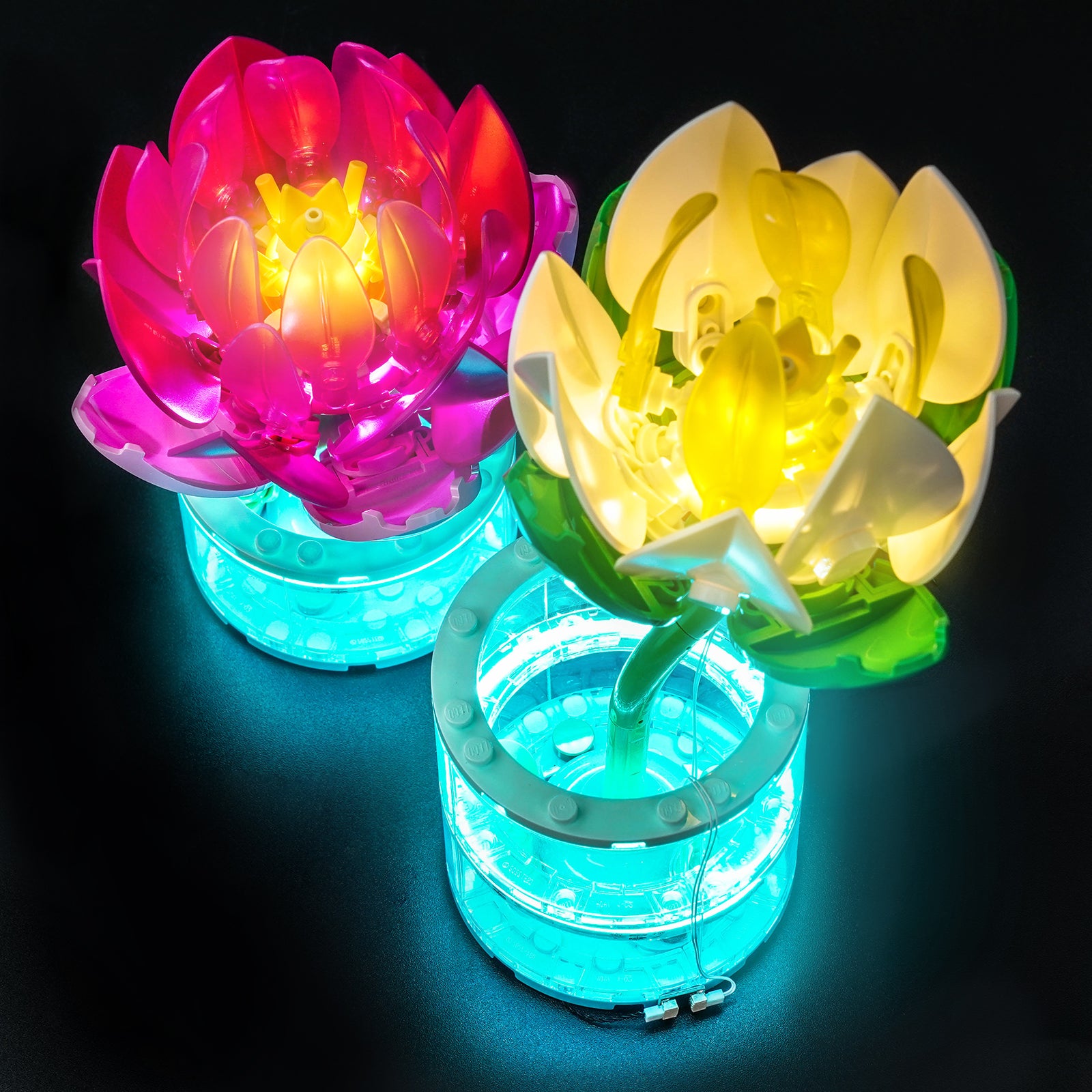 BrickBling Light Kit for LEGO Botanicals Water Lilies 11511