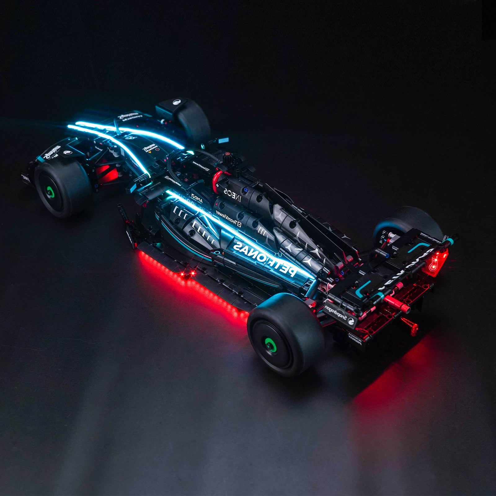BrickBling Lichtset für LEGO Technic Mercedes-AMG F1 W14 E Performance 42171 GC Version