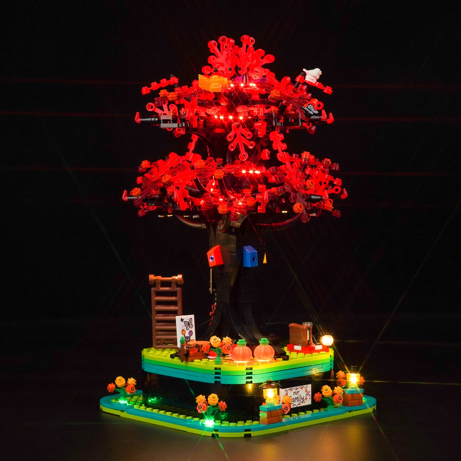 BrickBling Lichtset für LEGO Ideas Familienstammbaum 21346
