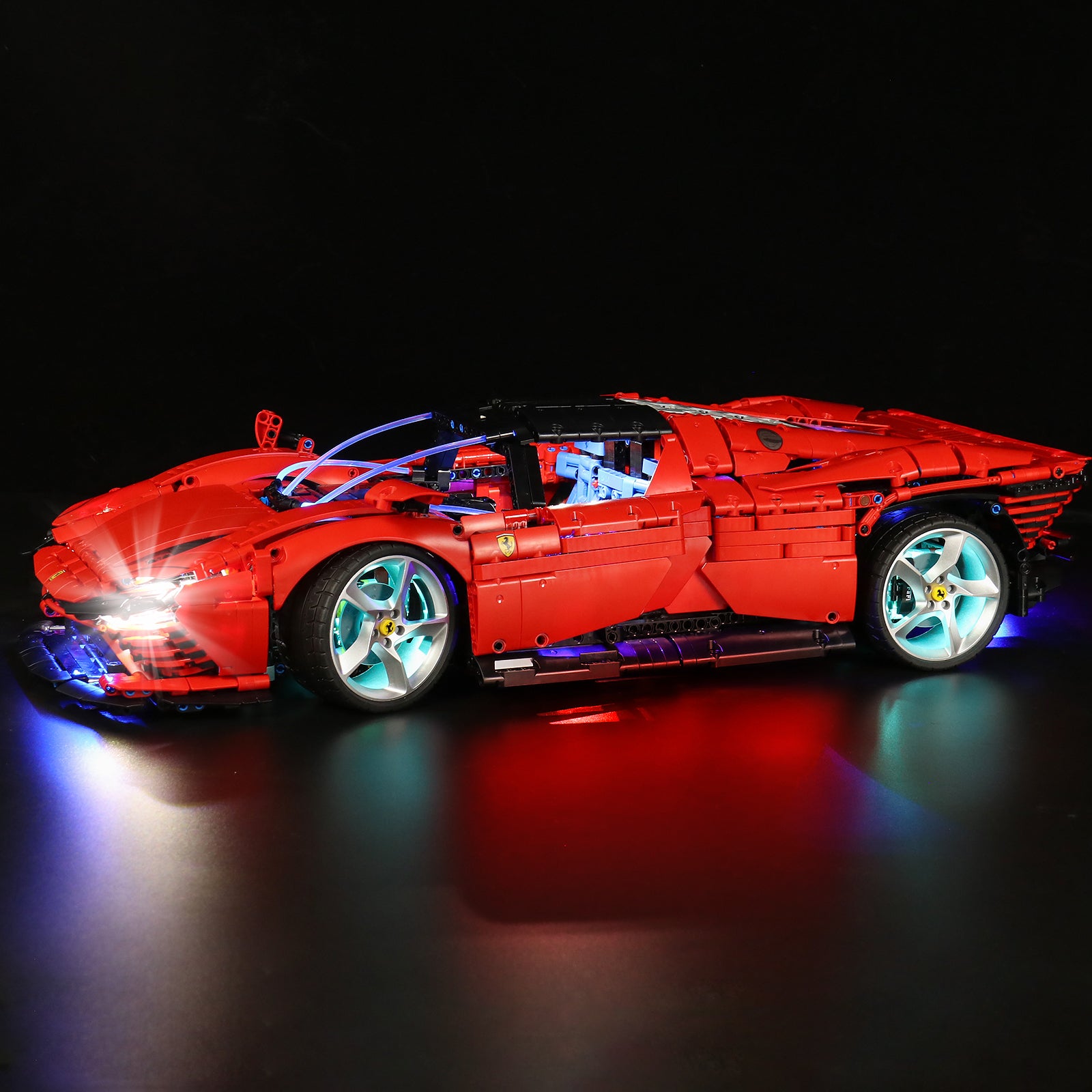 BrickBling Light Kit for LEGO Technic Ferrari Daytona SP3 42143 Upgraded Version
