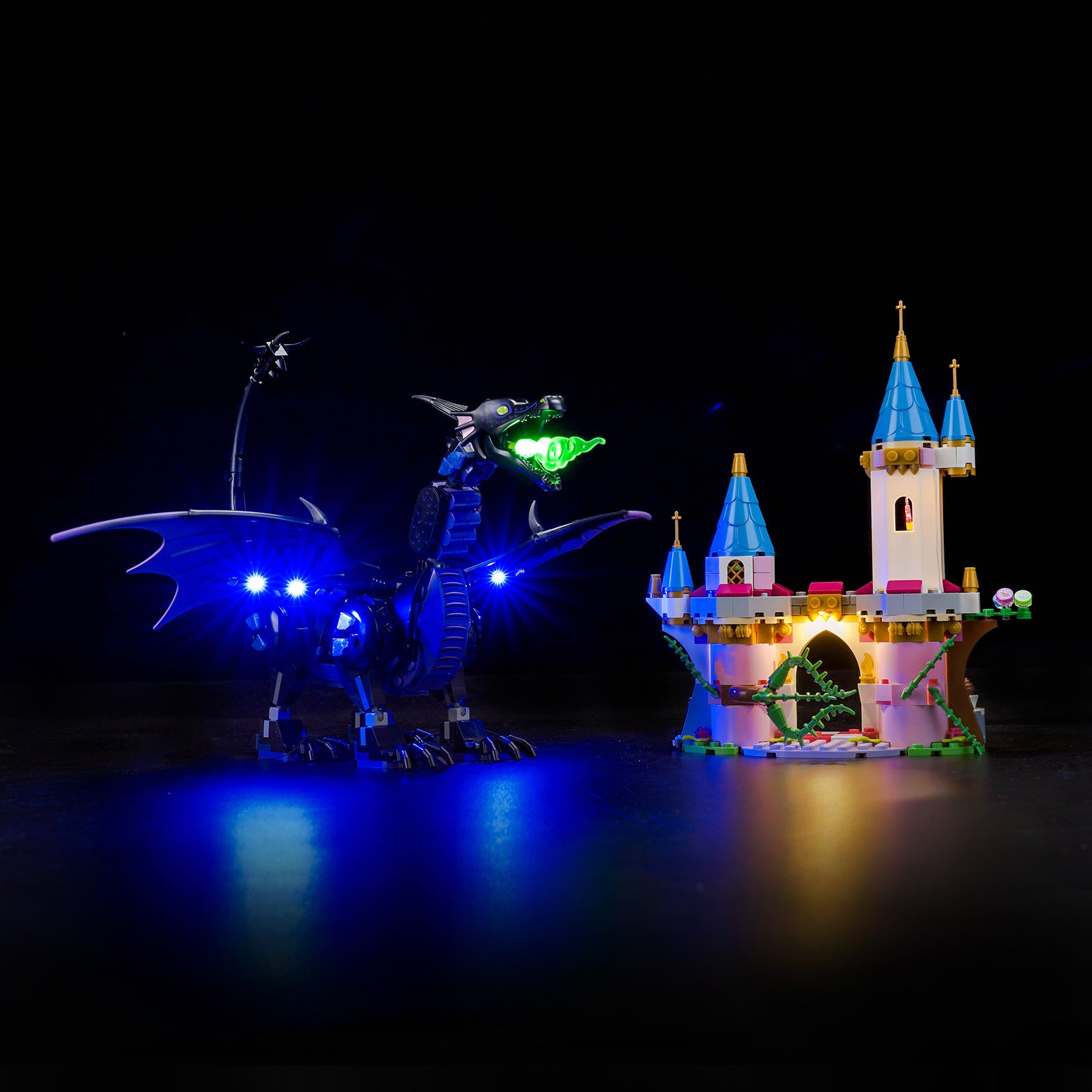 BrickBling Light Kit for LEGO Disney Maleficent’s Dragon Form 43240