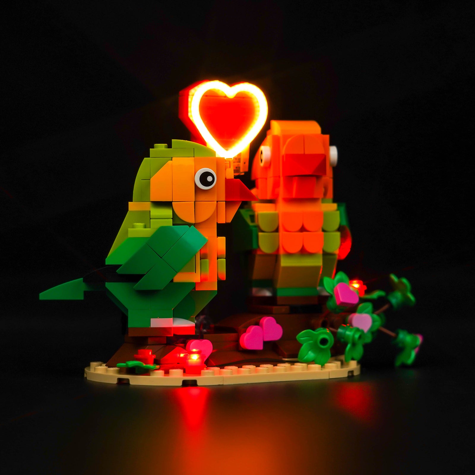 BrickBling Light Kit for LEGO Valentine Lovebirds 40522