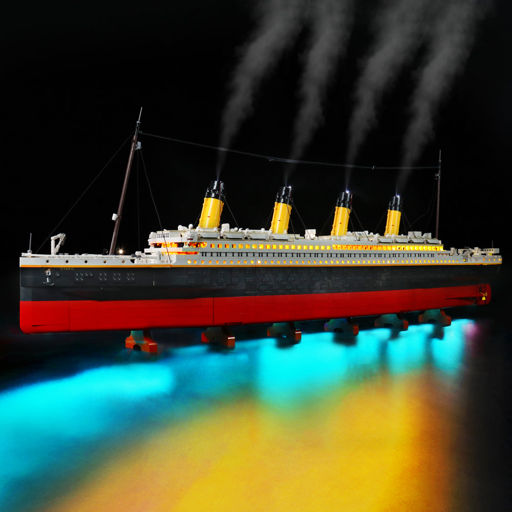 BrickBling Lichtset für LEGO Titanic 10294 Ferngesteuerte Version