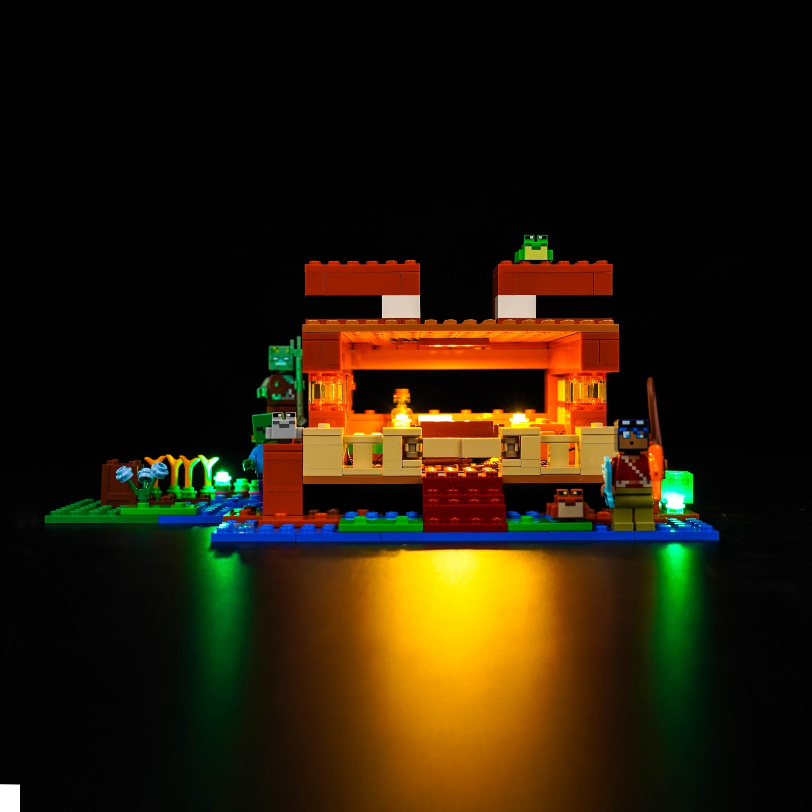 Lighting Kit for LEGO Minecraft The Frog House 21256