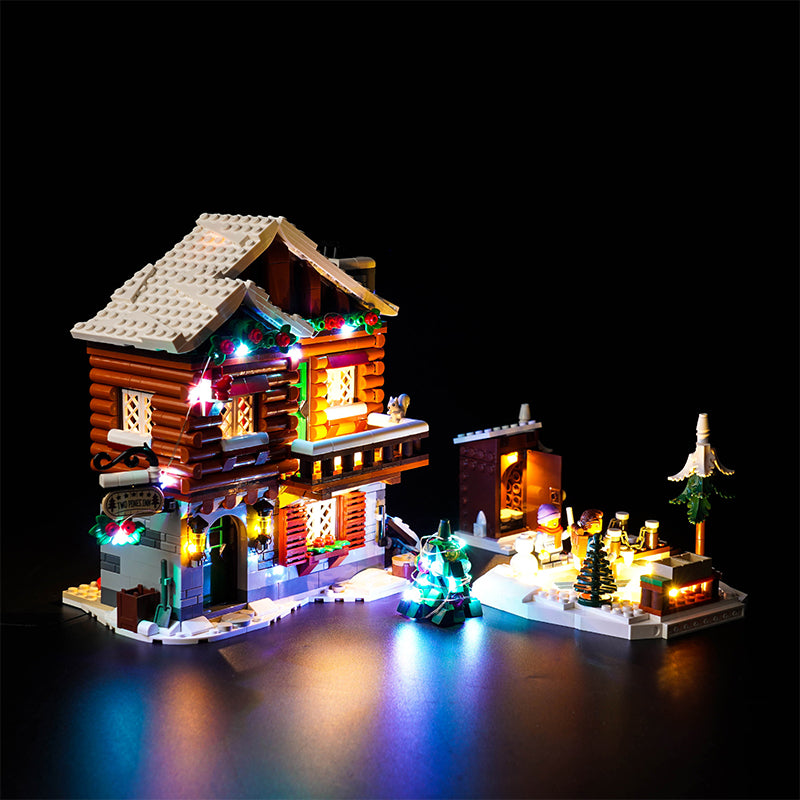 BrickBling Light Kit for LEGO Alpine Lodge Winter Village 10325