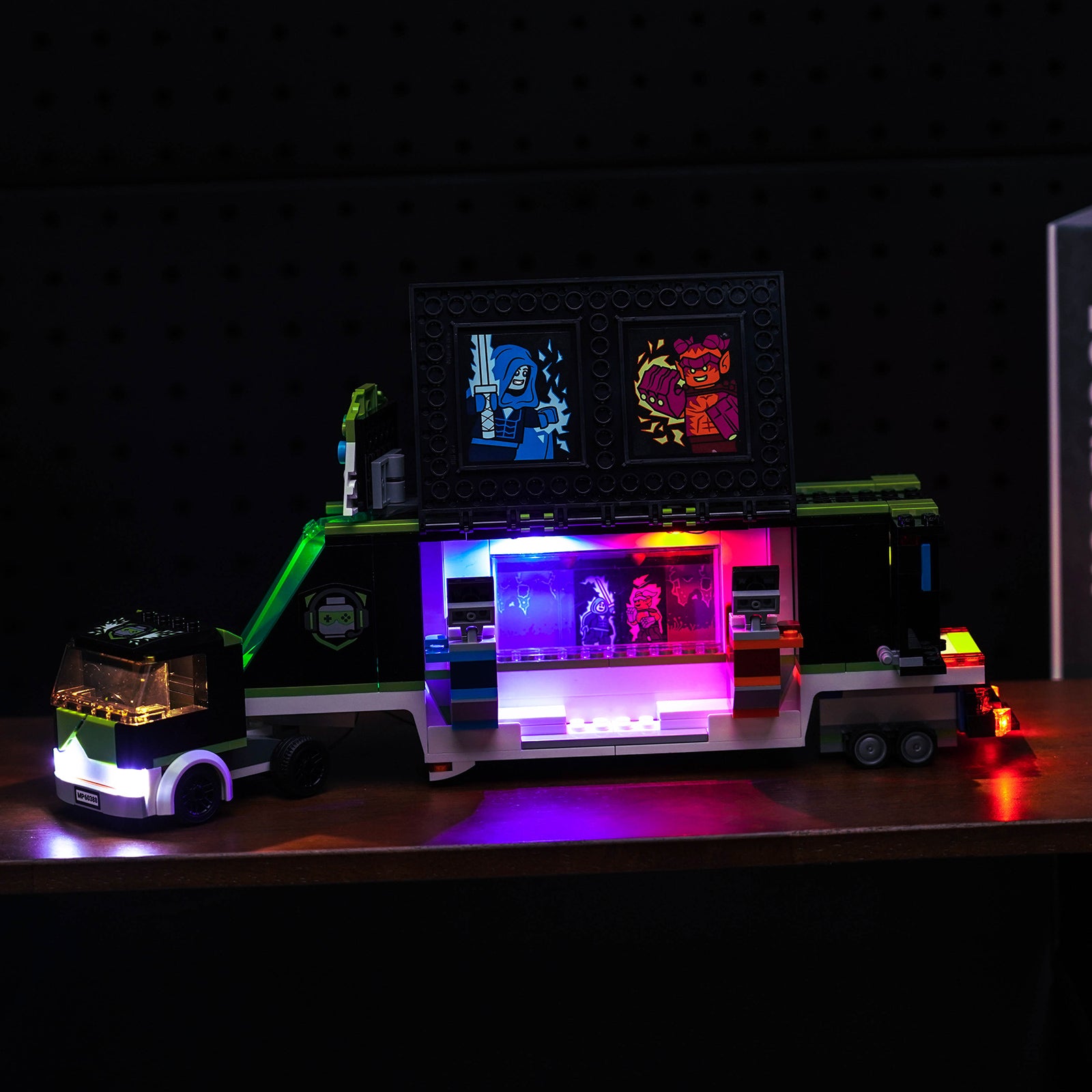 BrickBling Light Kit for LEGO Gaming Tournament Truck 60388