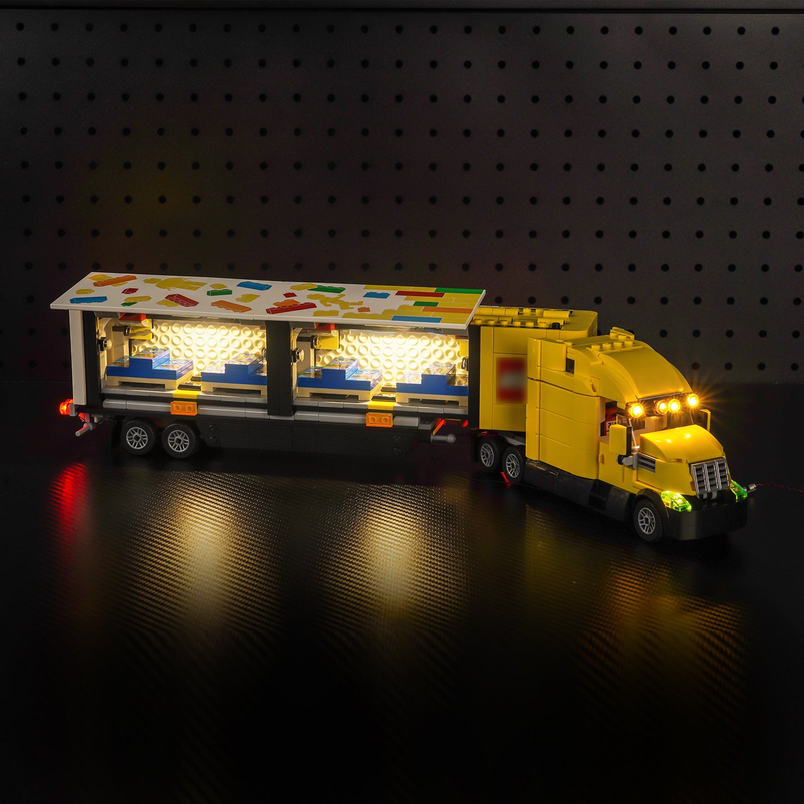 BrickBling Light Kit for LEGO City Yellow Delivery Truck 60440
