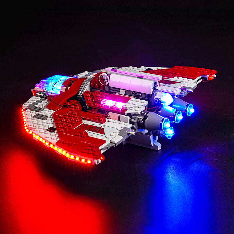 Kit d'éclairage BrickBling pour la navette Jedi T-6 d'Ahsoka Tano 75362