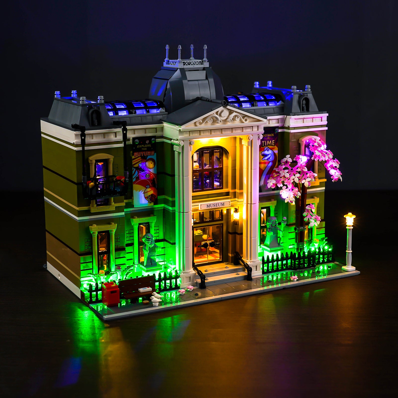 Kit d'éclairage BrickBling pour le musée d'histoire naturelle LEGO 10326