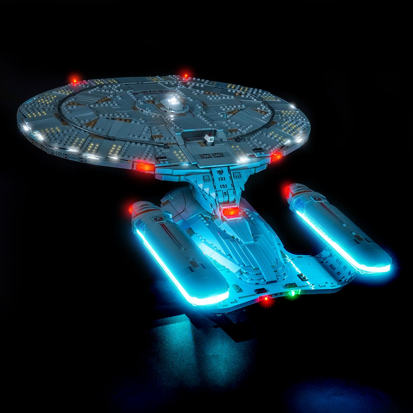 BrickBling Light Kit for LEGO Icons Star Trek: U.S.S. Enterprise NCC-1701-D™ 10356 Version 2