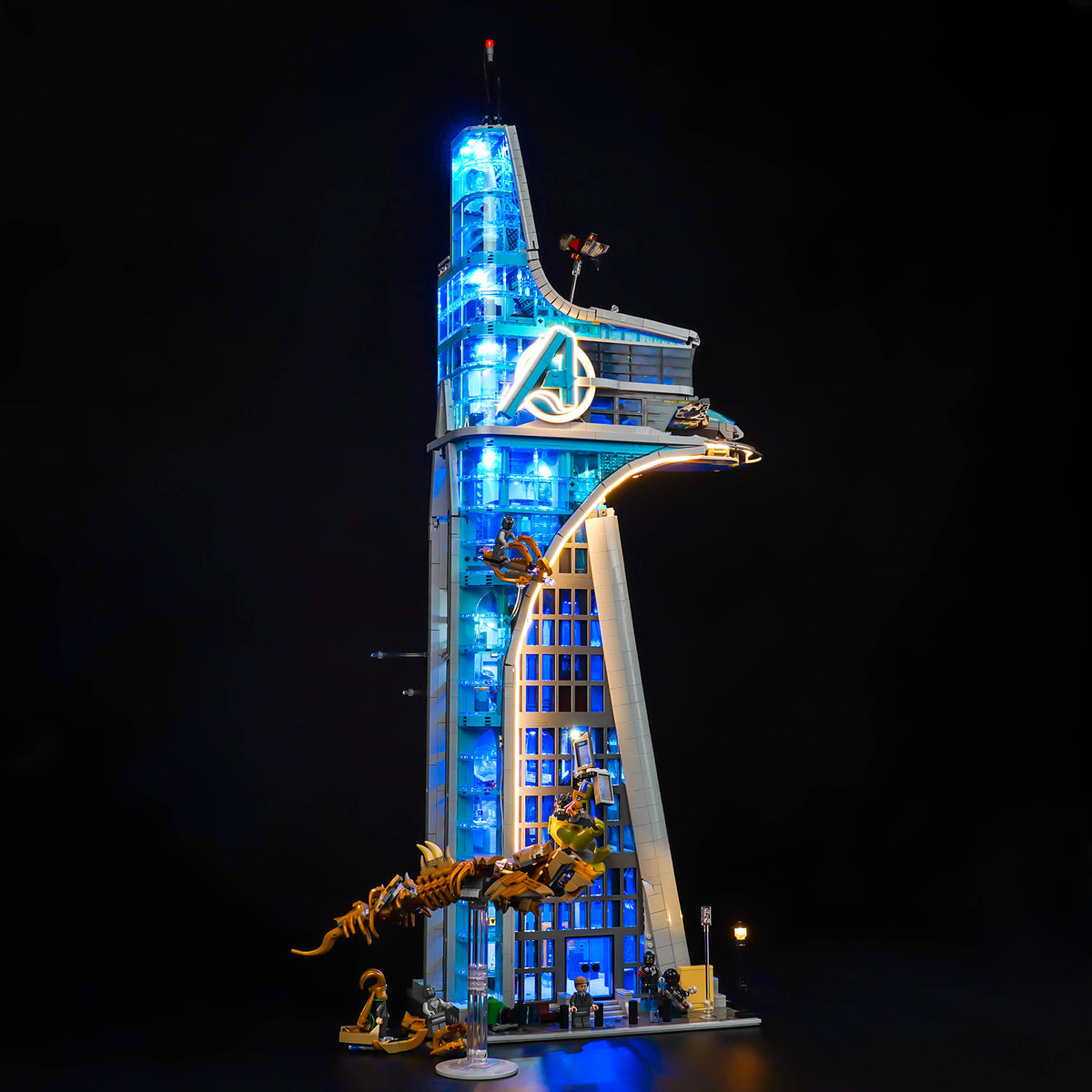 BrickBling Light Kit for LEGO Marvel Avengers Tower 76269