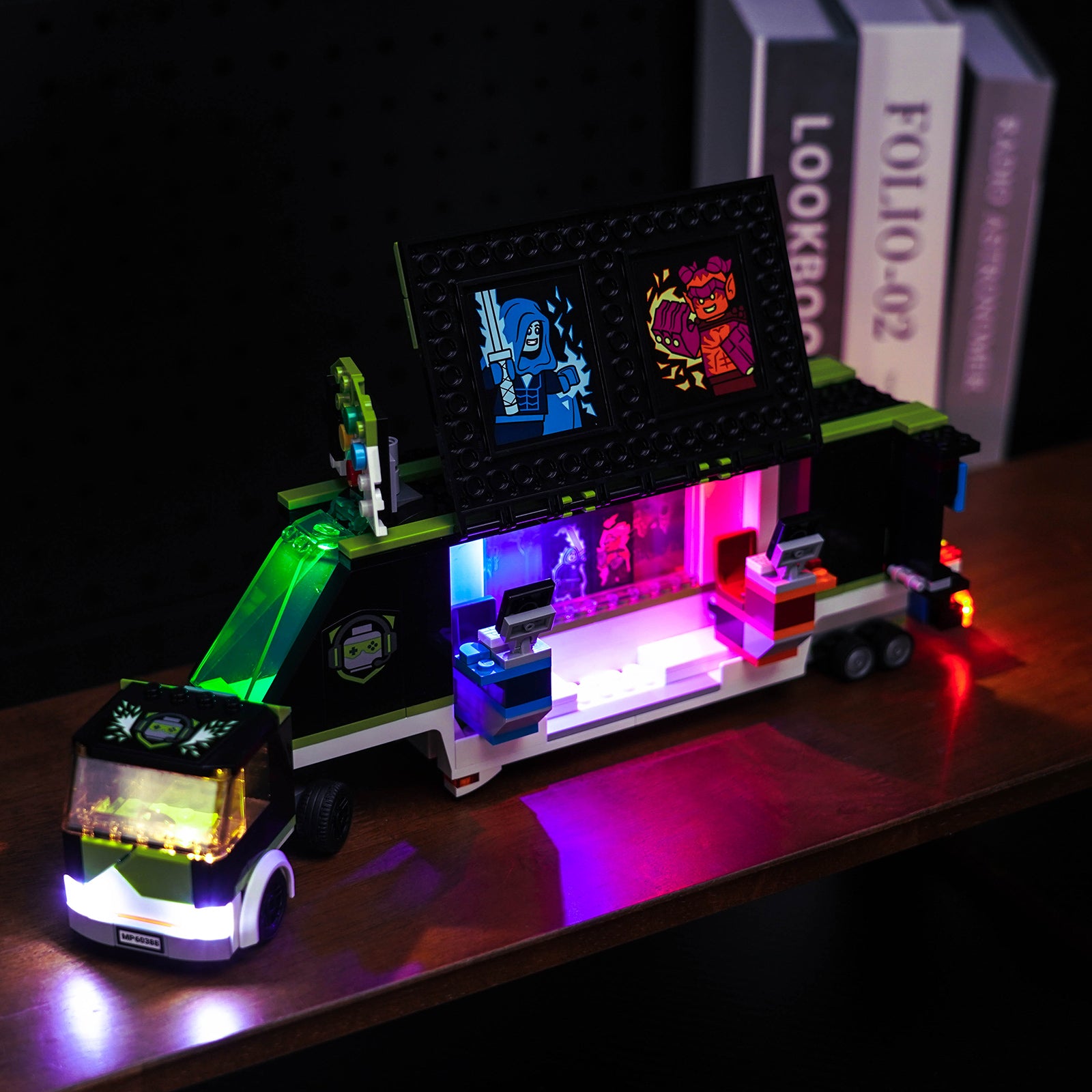 BrickBling Light Kit for LEGO Gaming Tournament Truck 60388