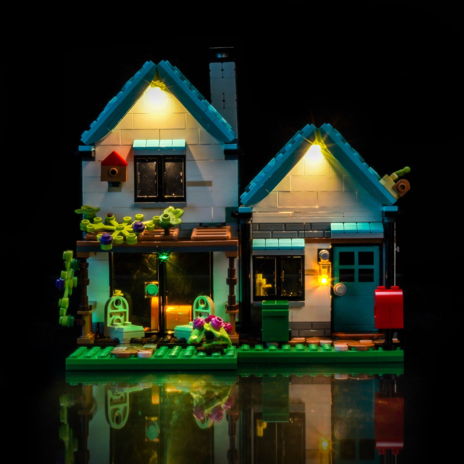 Kit d'éclairage BrickBling pour LEGO Creator 3 en 1 Cozy House 31139