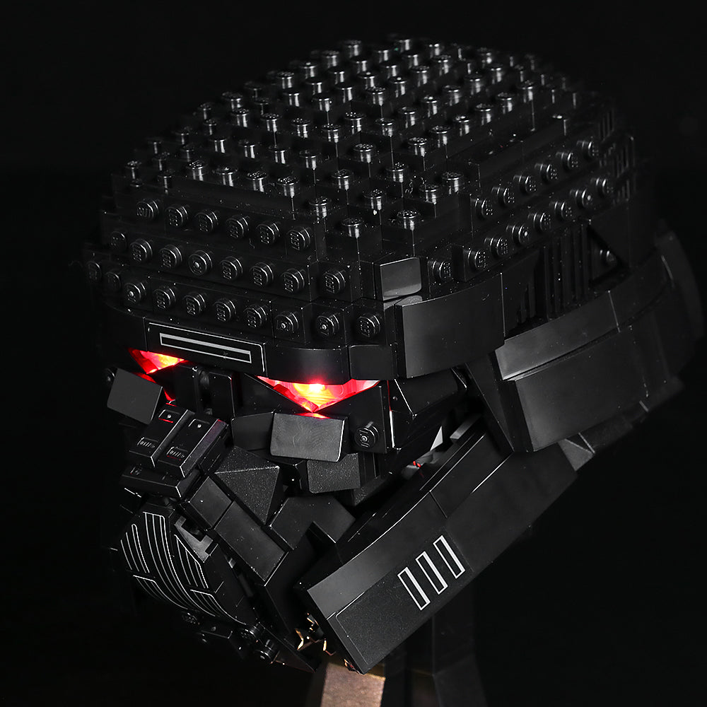 Kit d'éclairage BrickBling pour casque LEGO Dark Trooper 75343