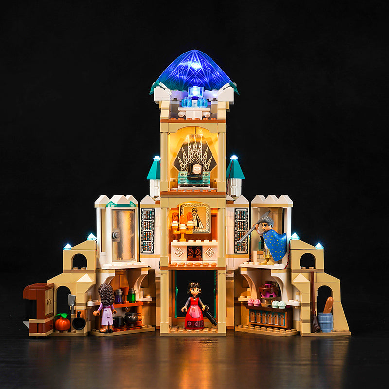 BrickBling Lichtset für LEGO King Magnificos Schloss 43224