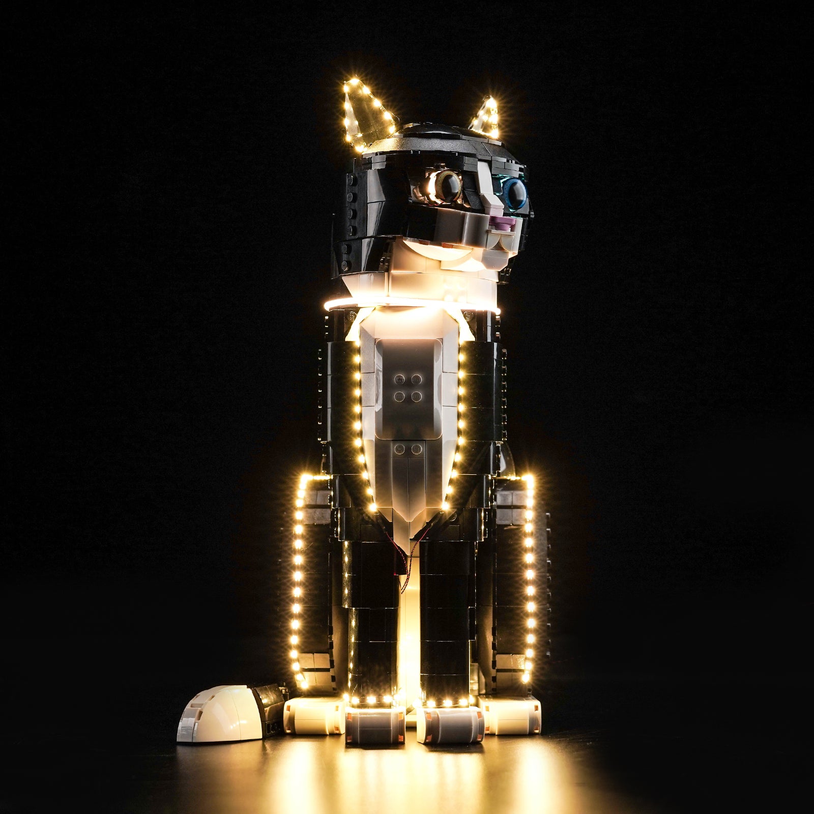 BrickBling Light Kit for LEGO Ideas Tuxedo Cat 21349