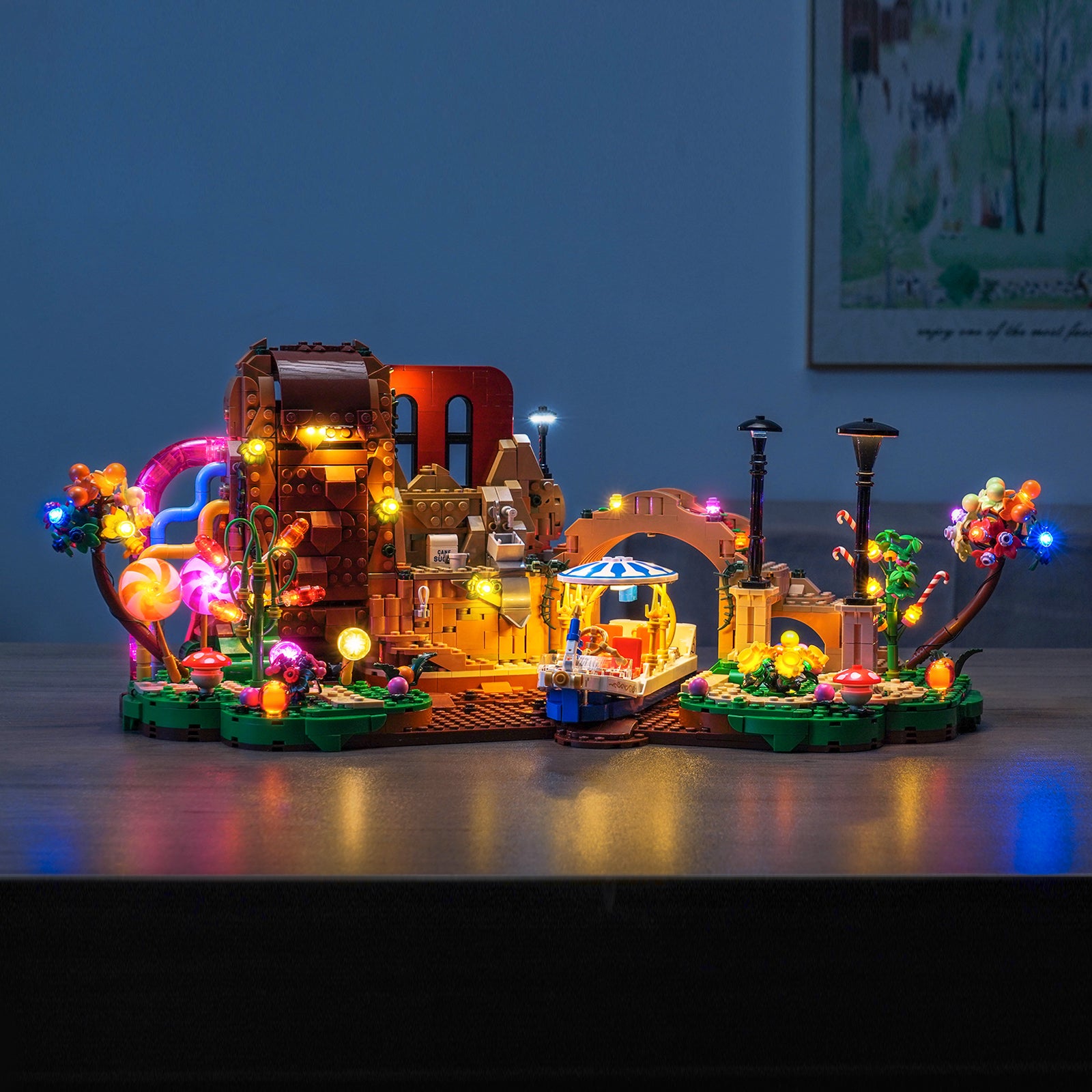 BrickBling Light Kit for LEGO Ideas Willy Wonka & the Chocolate Factory 21360