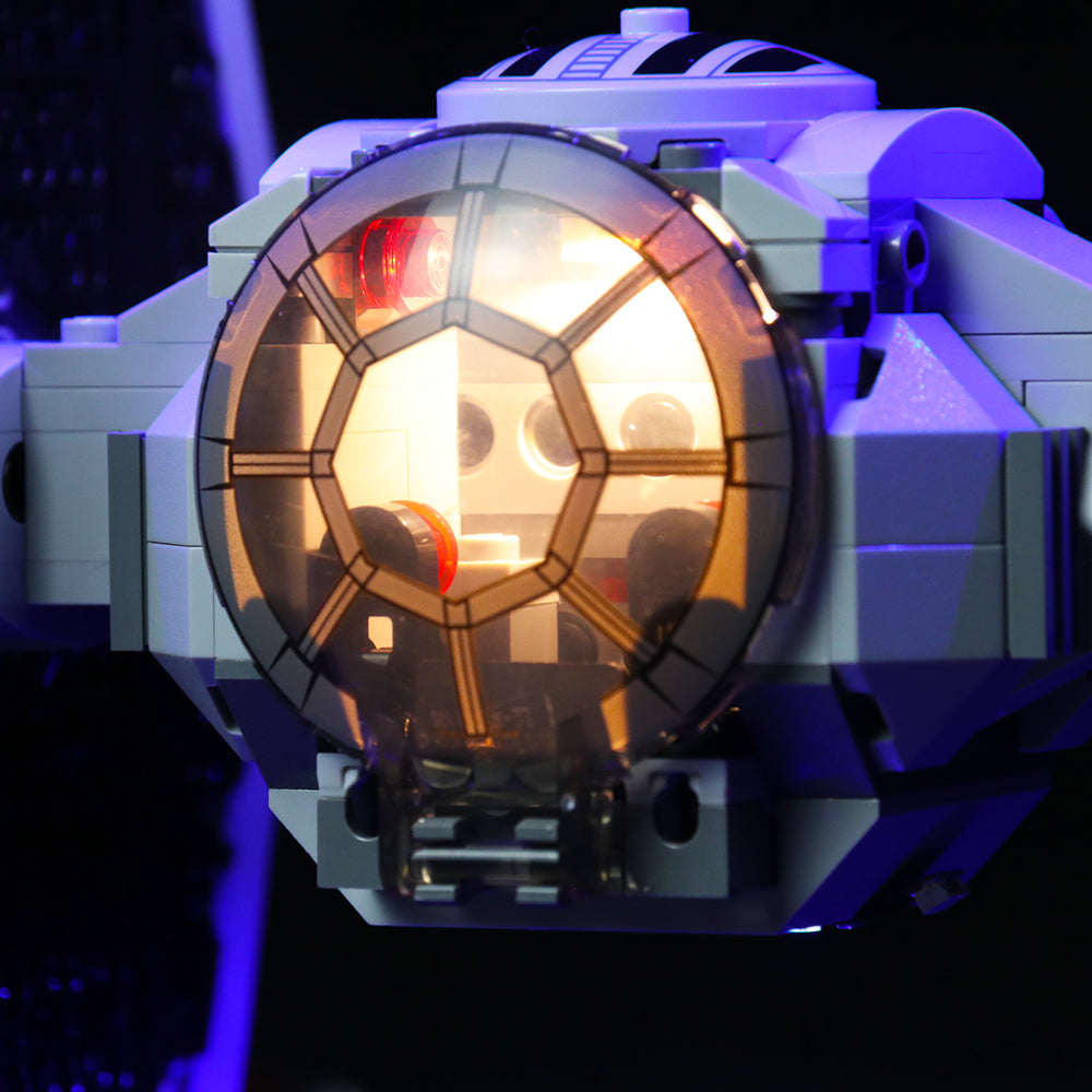 Kit d'éclairage BrickBling pour LEGO Imperial TIE Fighter 75300