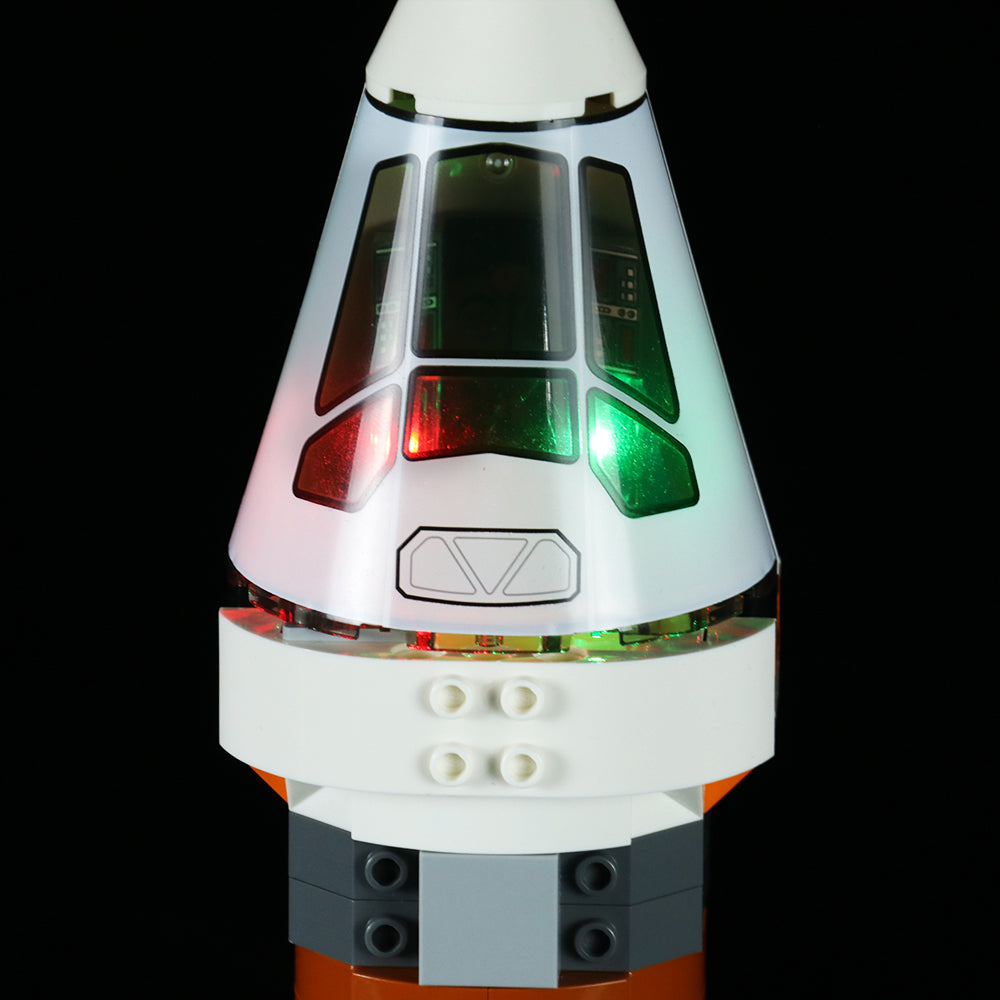 BrickBling Lichtset für LEGO Deep Space Rocket und Launch Control 60228