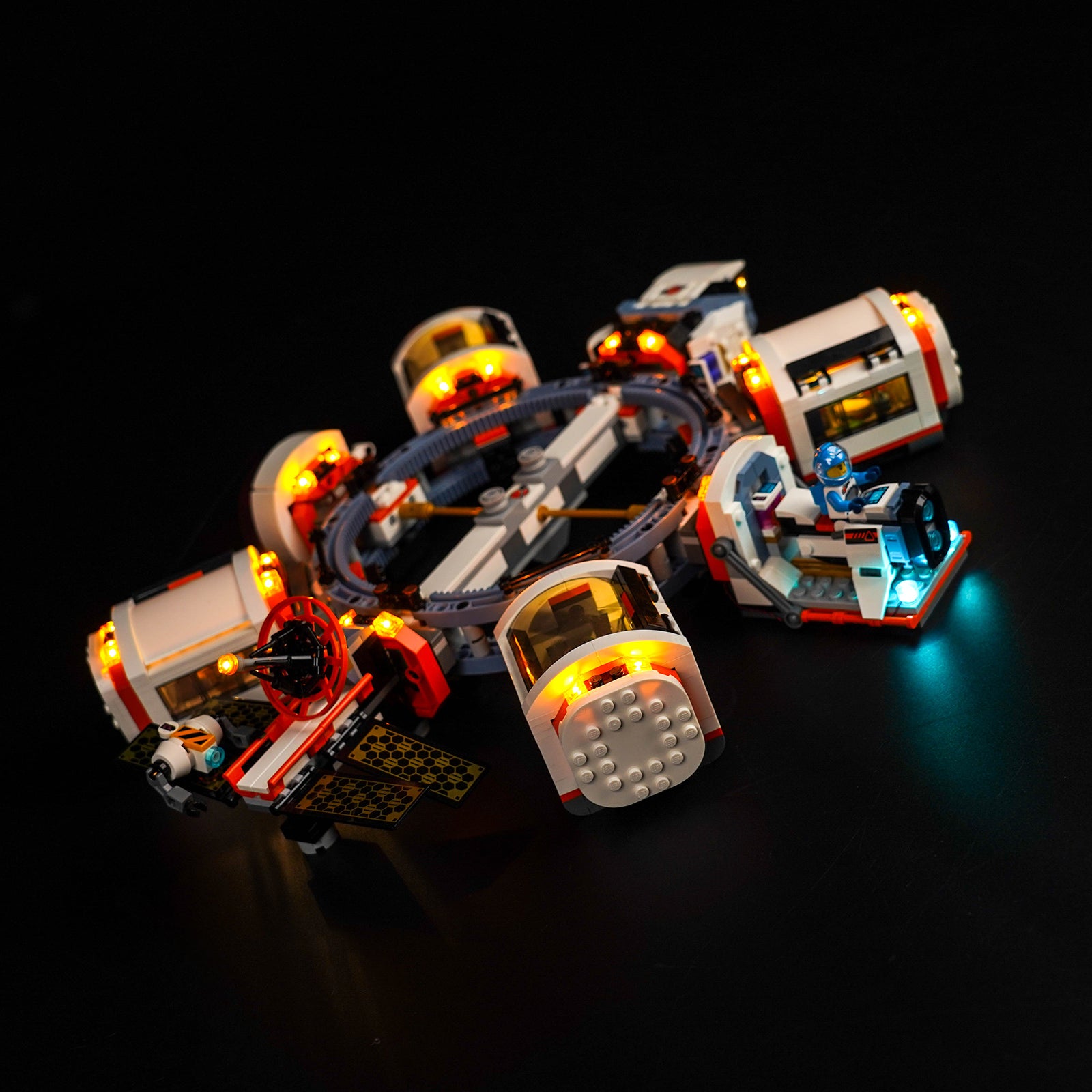 BrickBling LED  Light Kit for LEGO City Modular Space Station 60433