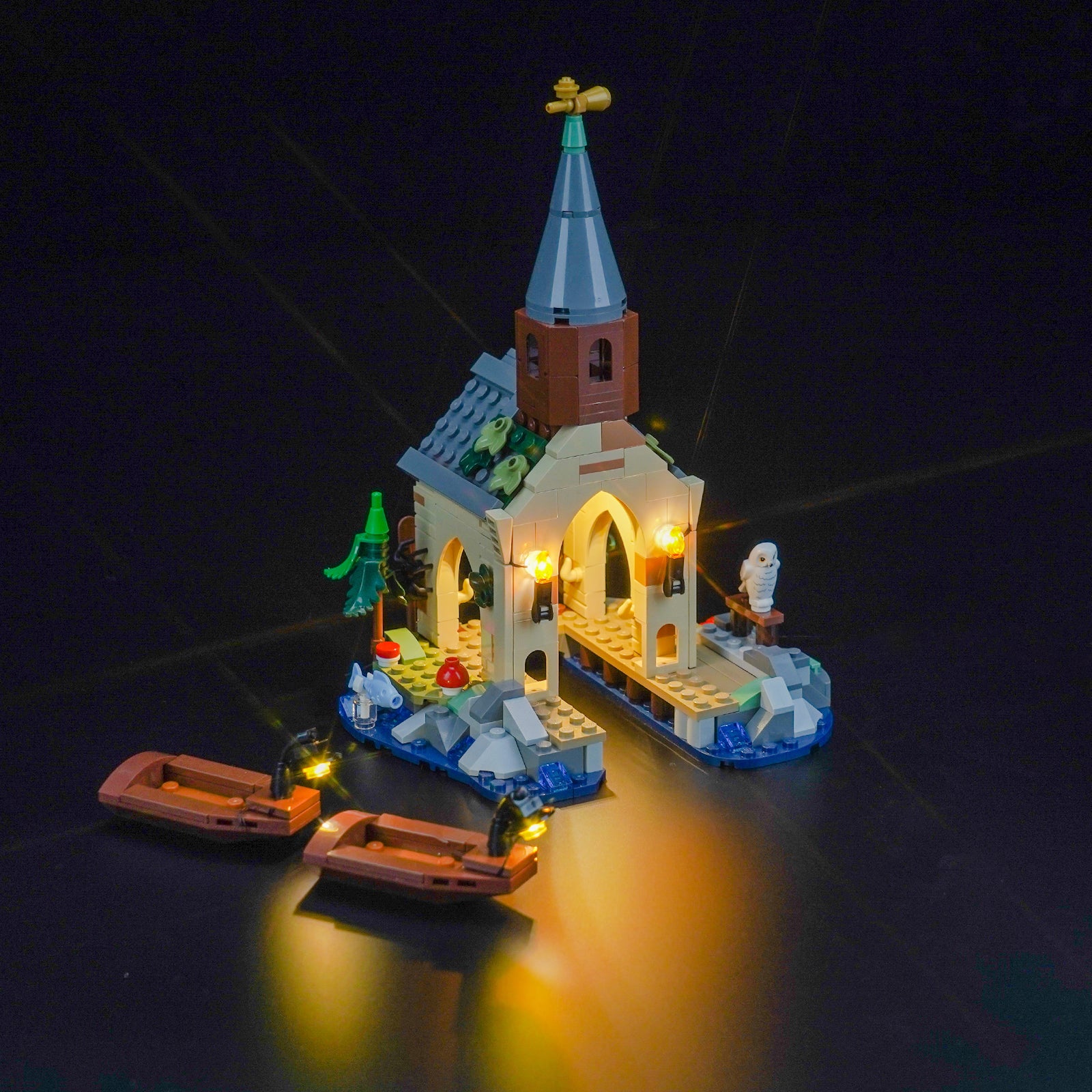BrickBling Light Kit for LEGO Hogwarts™ Castle Boathouse 76426