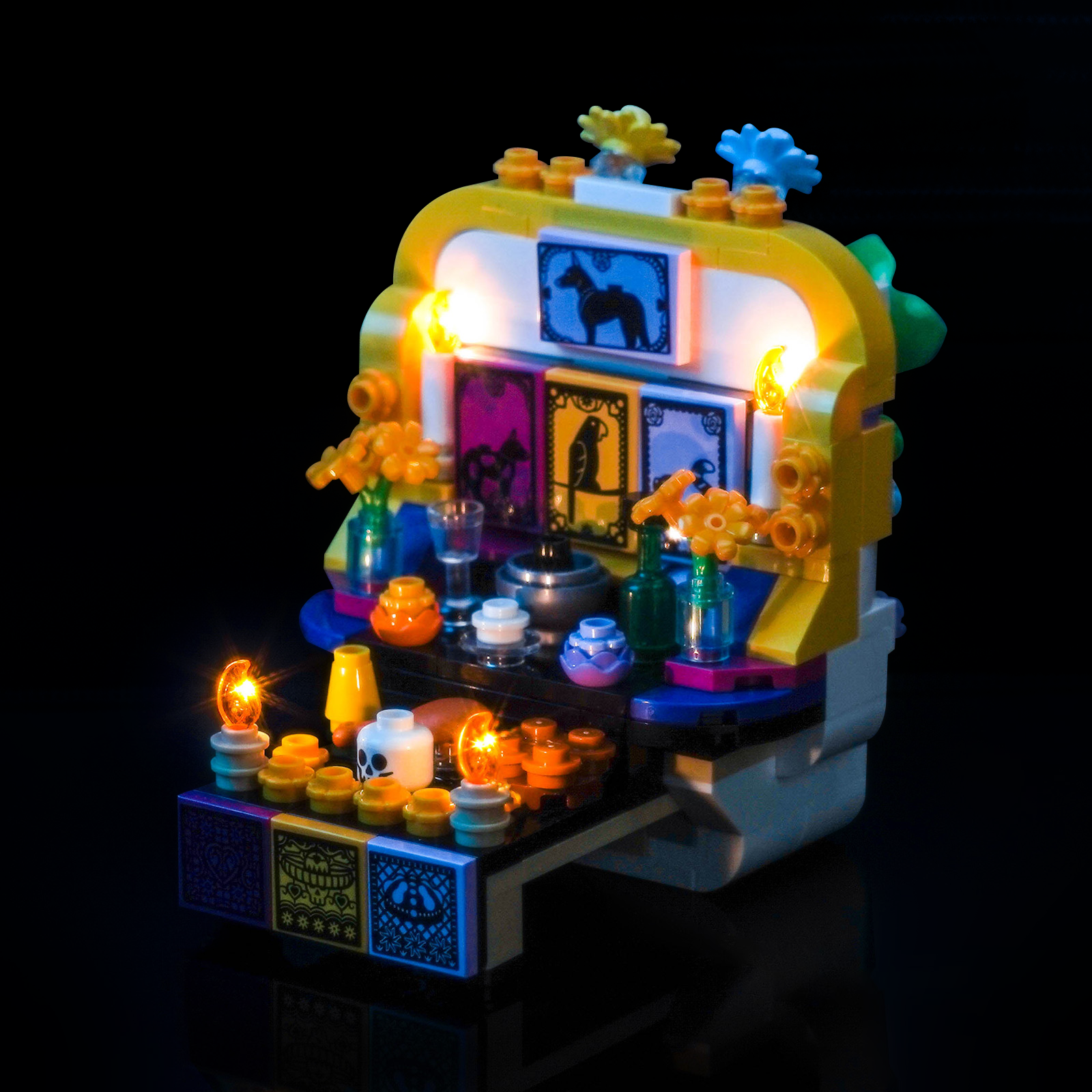 BrickBling Light Kit for LEGO Altar of the Dead 40811