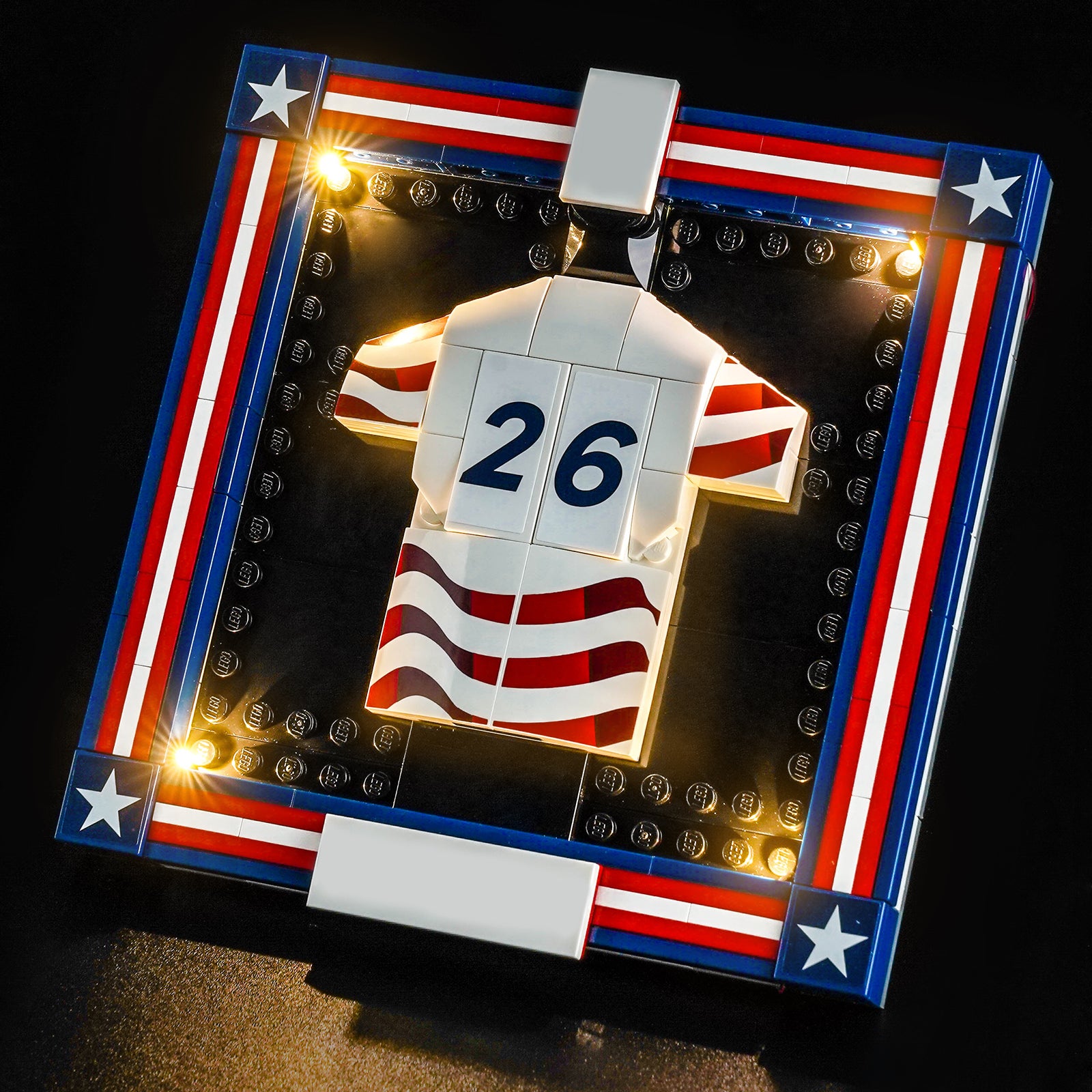 BrickBling Light Kit for LEGO Editions 2026 U.S. Soccer National Team Jersey 43033